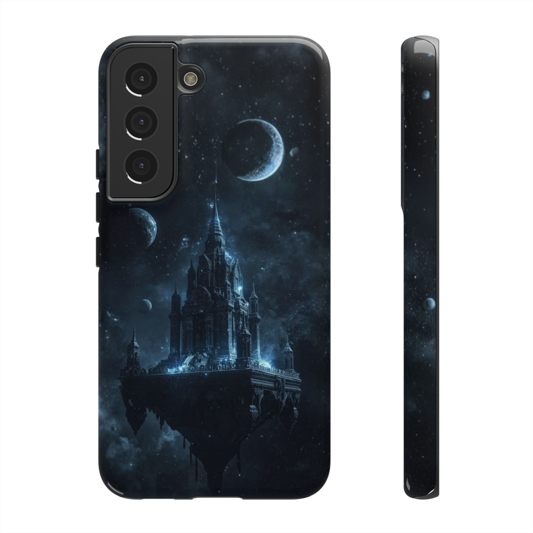 Dark Floating Castle - Tough Phone Case