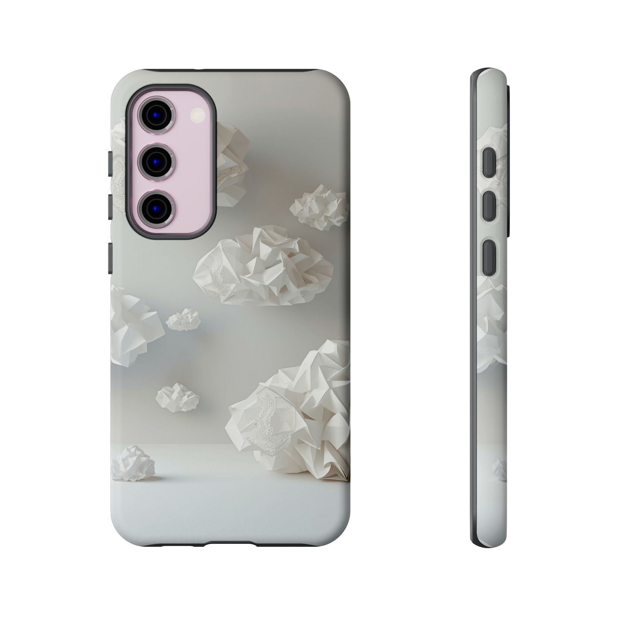 Origami Clouds - Tough Phone Case