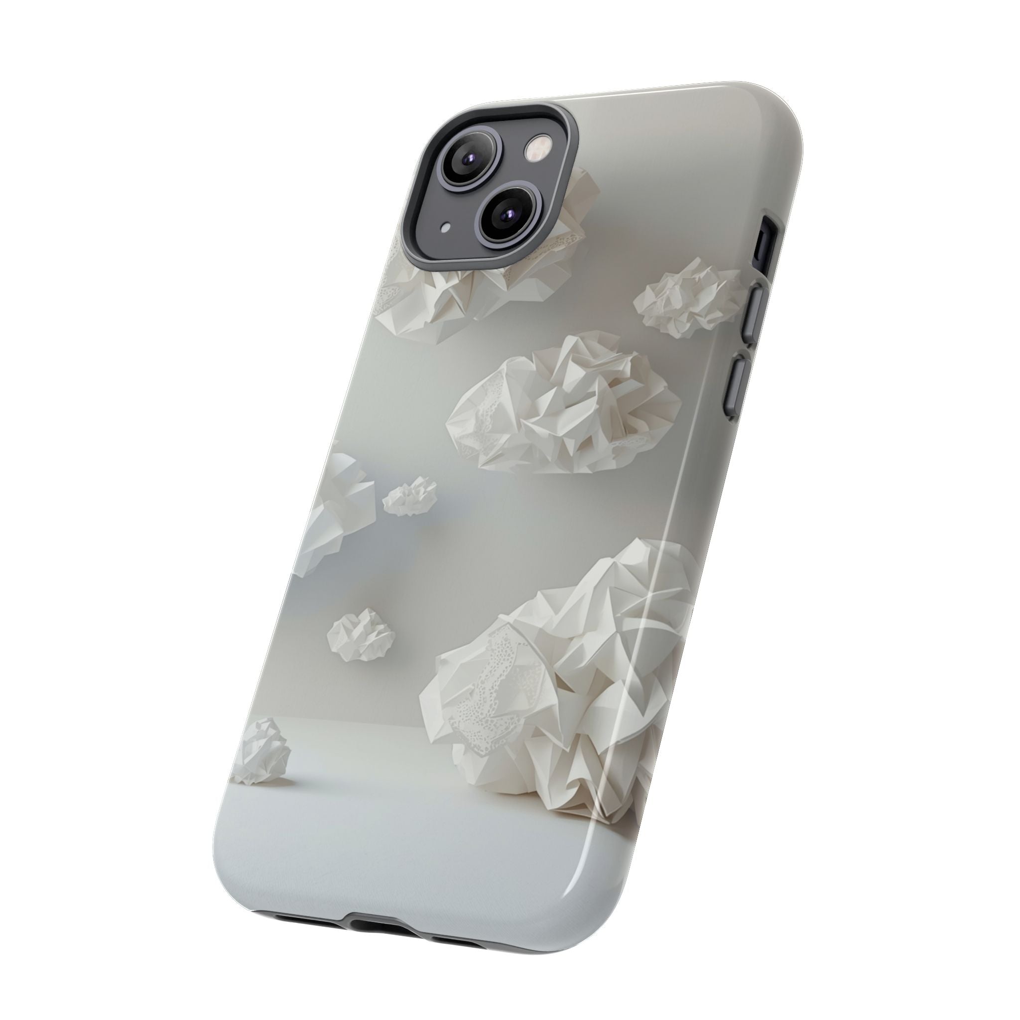 Origami Clouds - Tough Phone Case