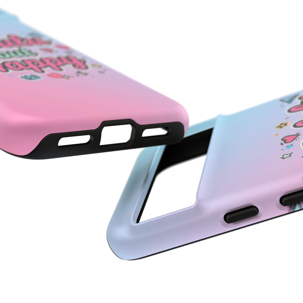 Delulu but Happy - Tough Phone Case