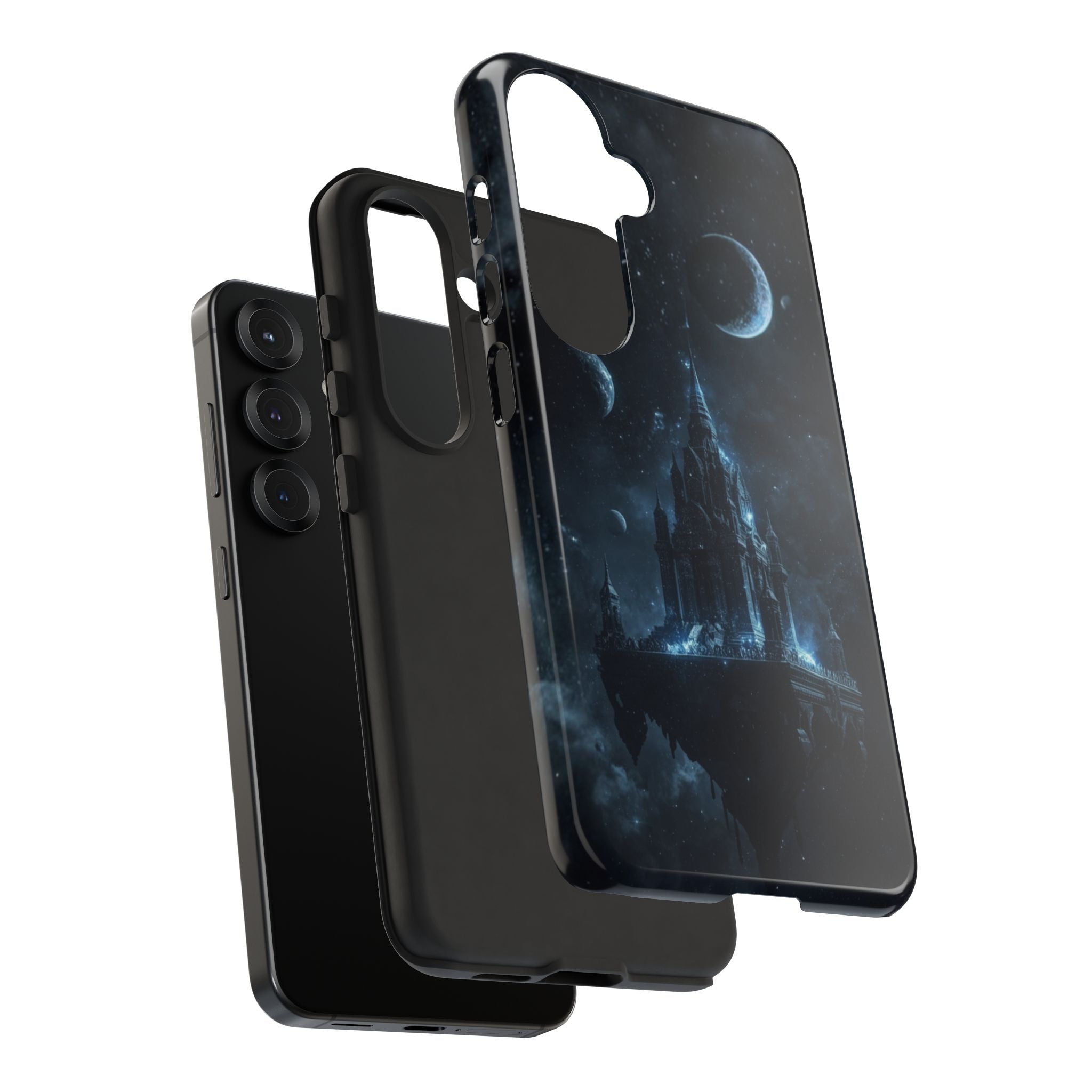 Dark Floating Castle - Tough Phone Case