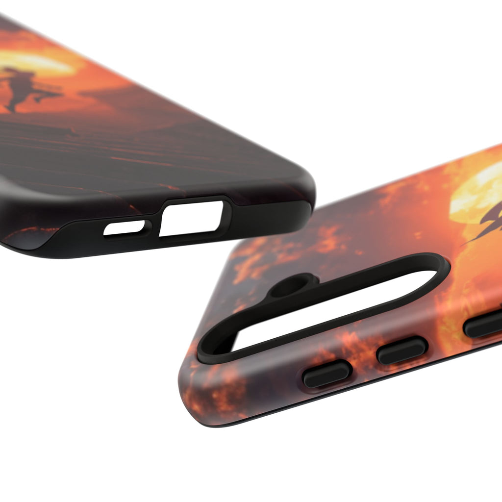 Ninja Sunset - Tough Phone Case