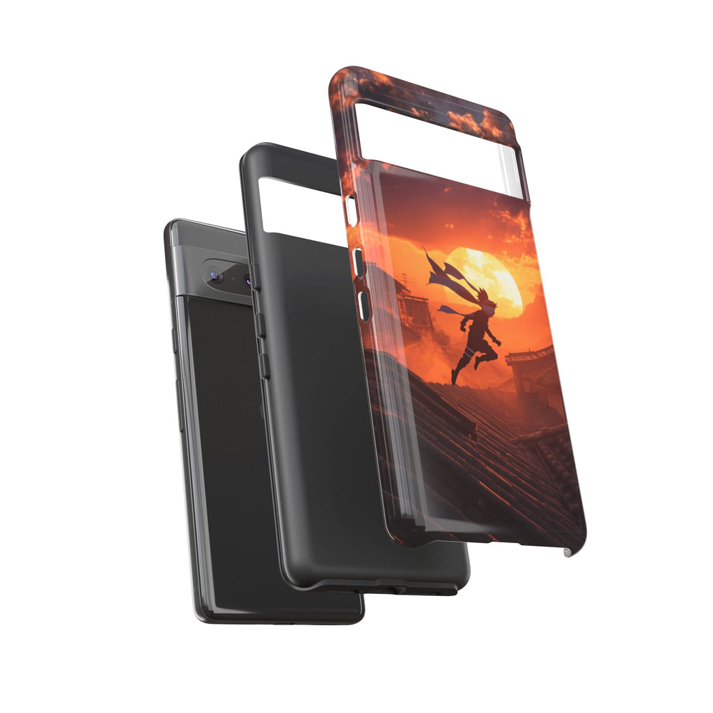 Ninja Sunset - Tough Phone Case