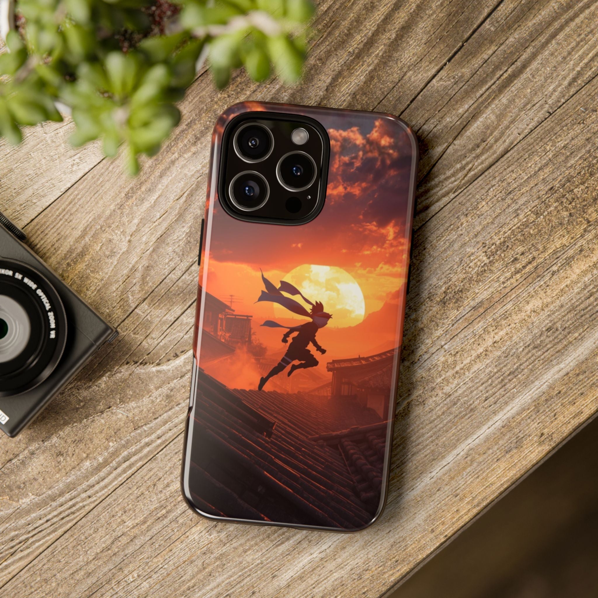 Ninja Sunset - Tough Phone Case