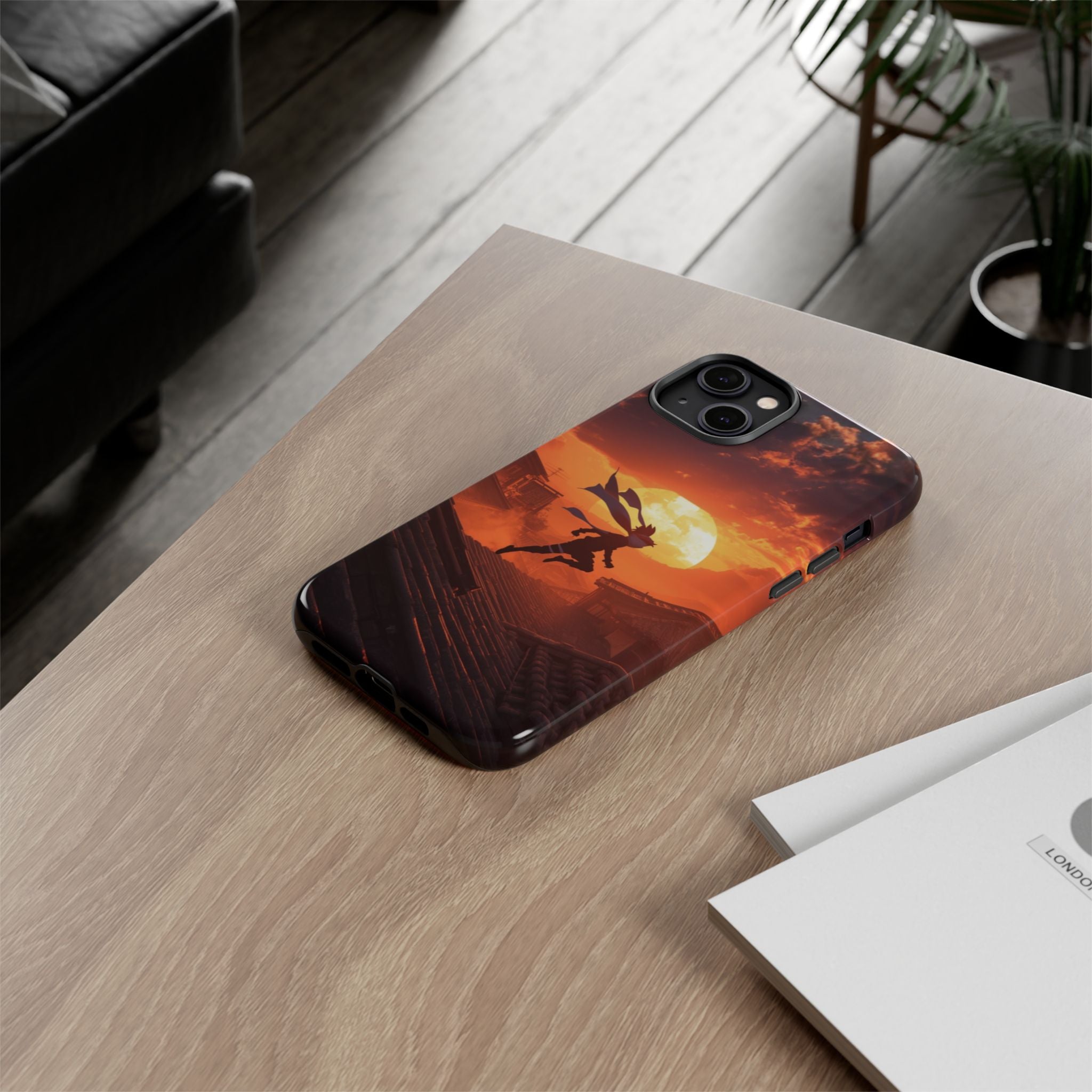 Ninja Sunset - Tough Phone Case