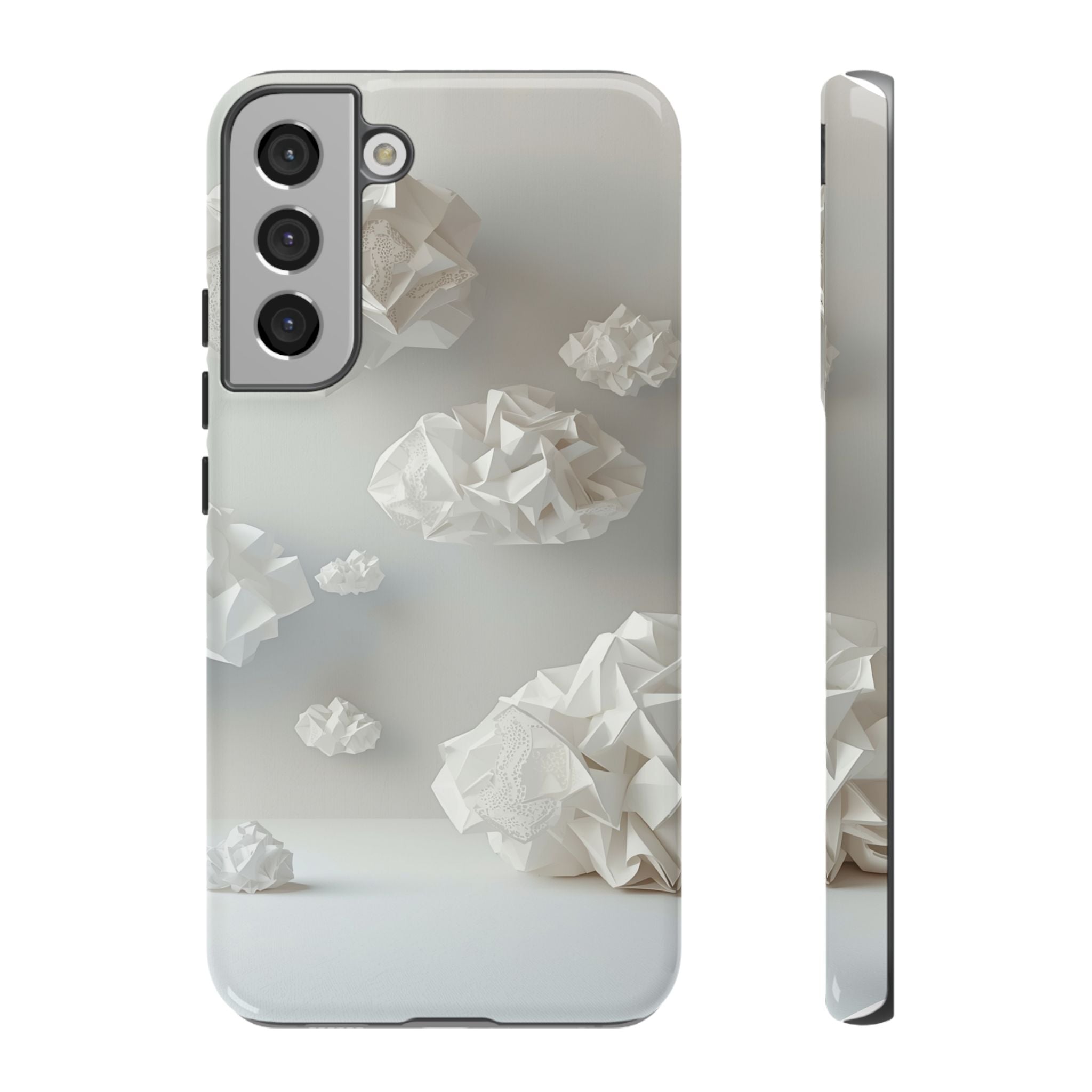Origami Clouds - Tough Phone Case