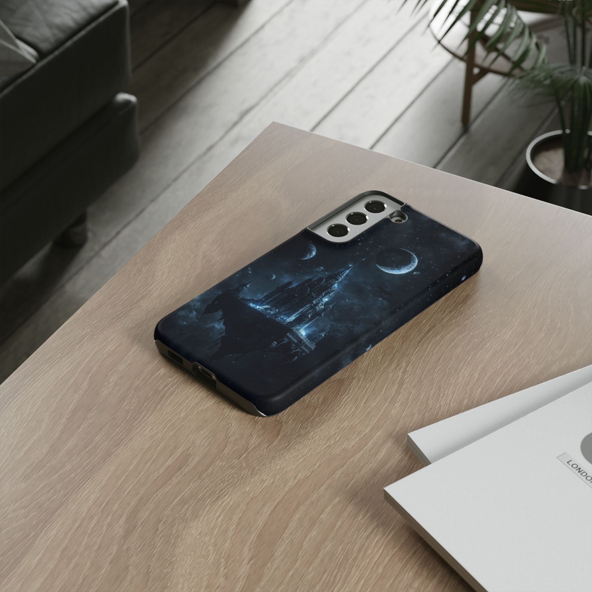 Dark Floating Castle - Tough Phone Case