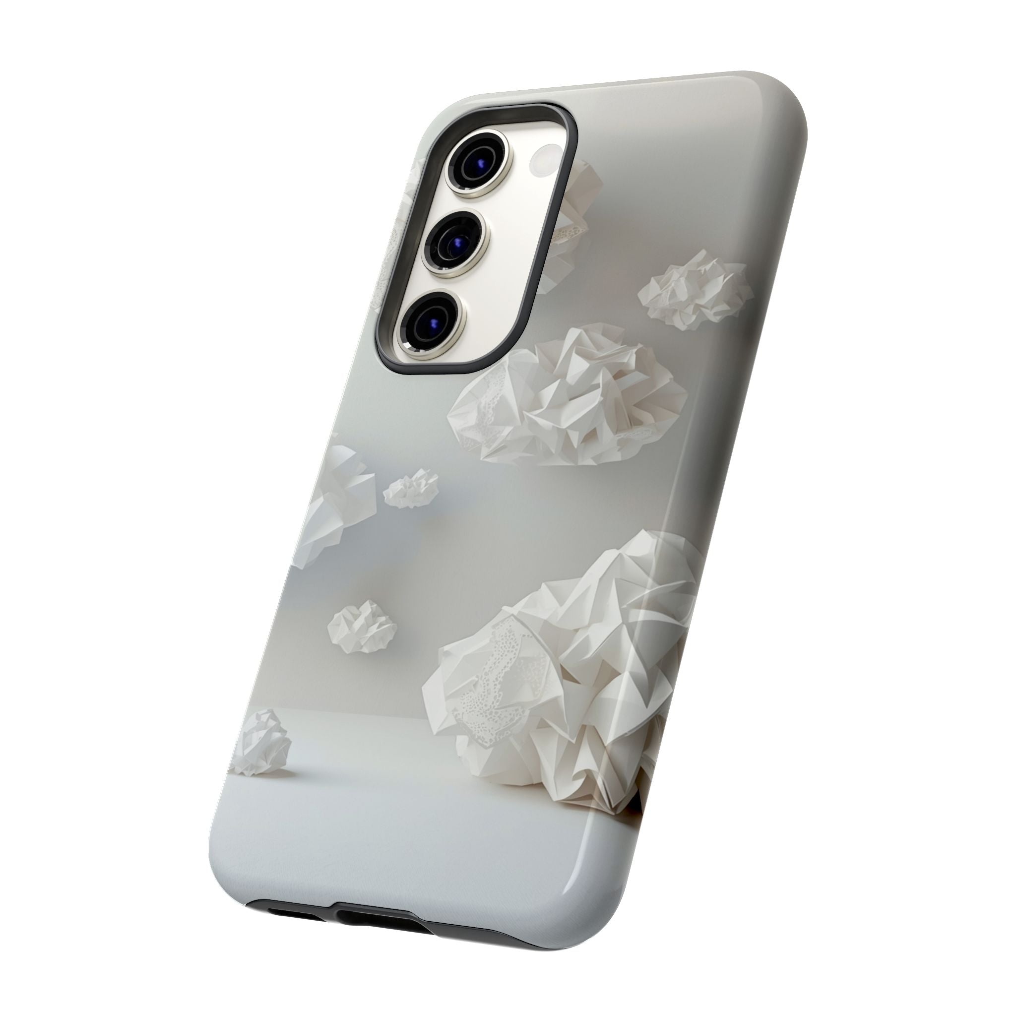 Origami Clouds - Tough Phone Case