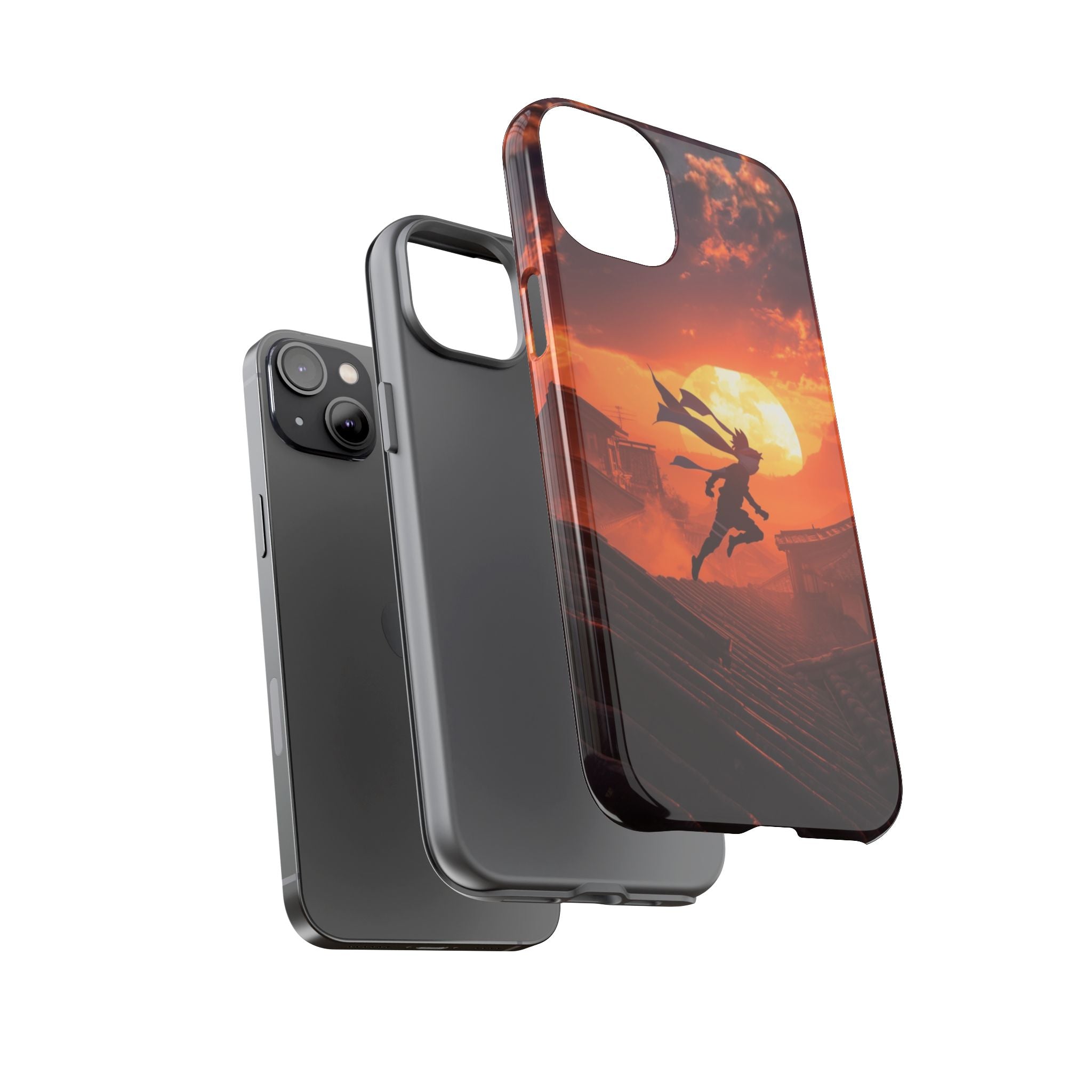 Ninja Sunset - Tough Phone Case