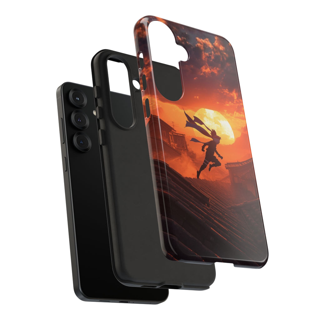 Ninja Sunset - Tough Phone Case