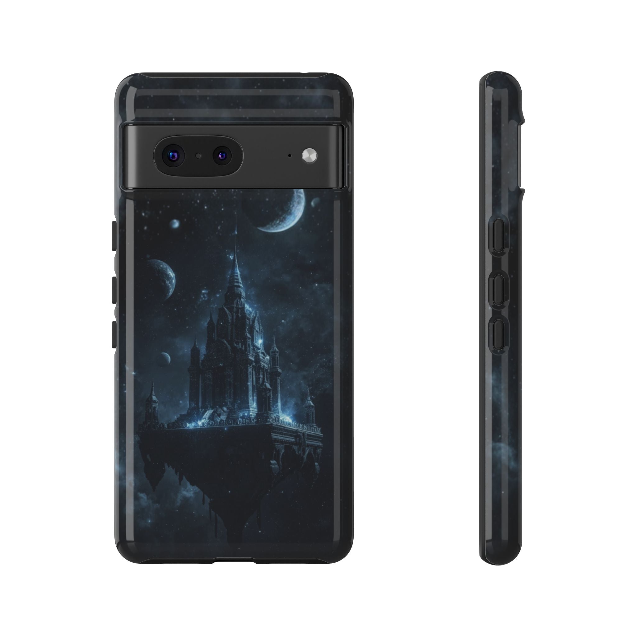 Dark Floating Castle - Tough Phone Case