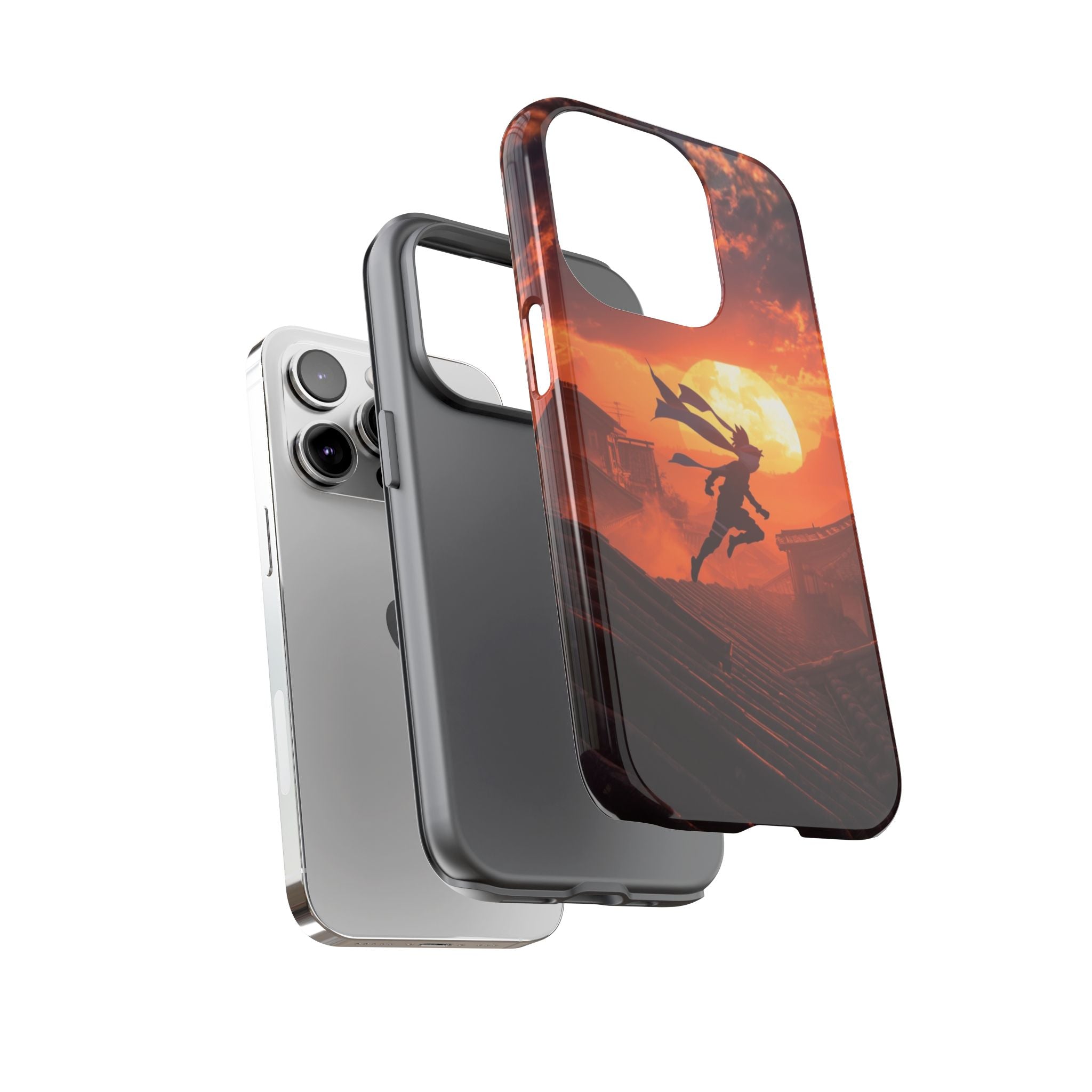 Ninja Sunset - Tough Phone Case