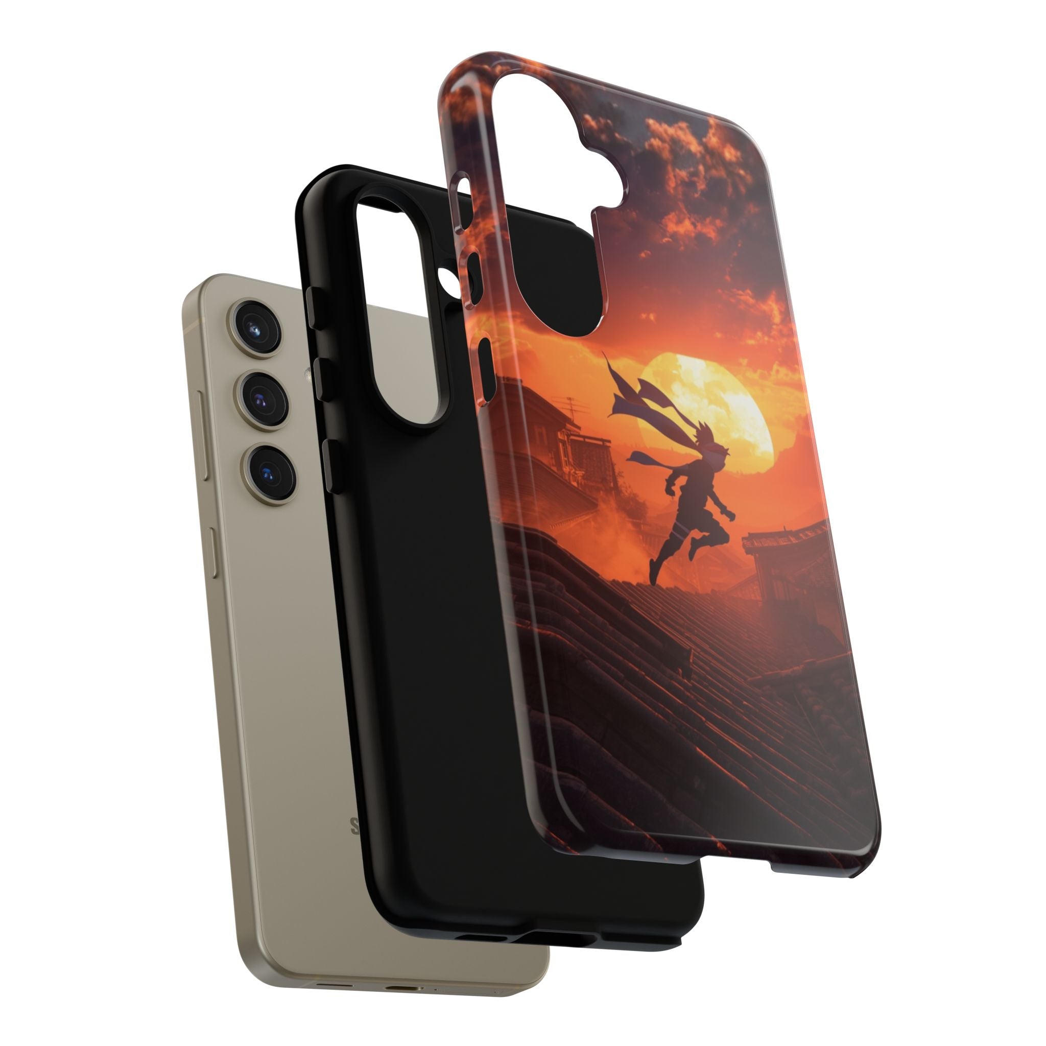 Ninja Sunset - Tough Phone Case