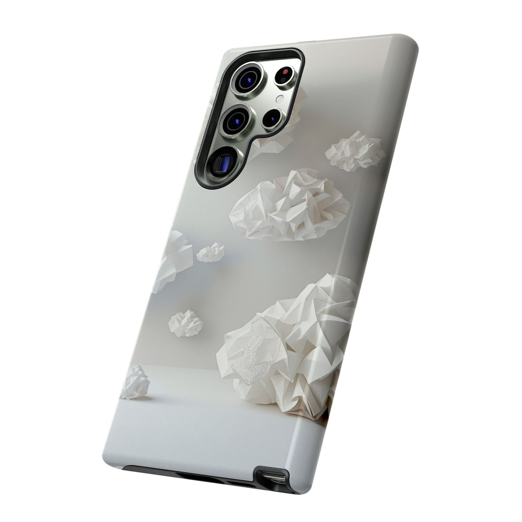 Origami Clouds - Tough Phone Case