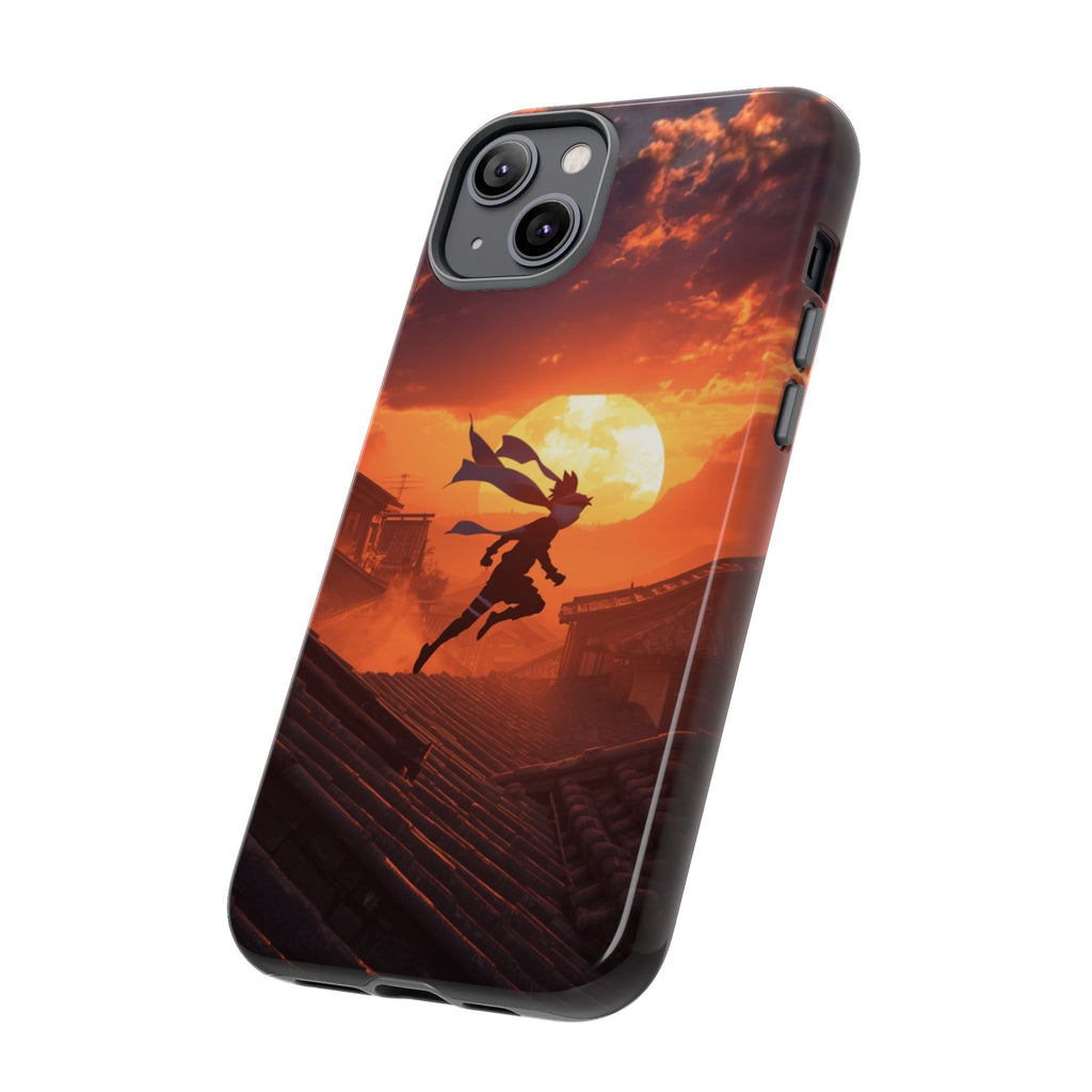 Ninja Sunset - Tough Phone Case