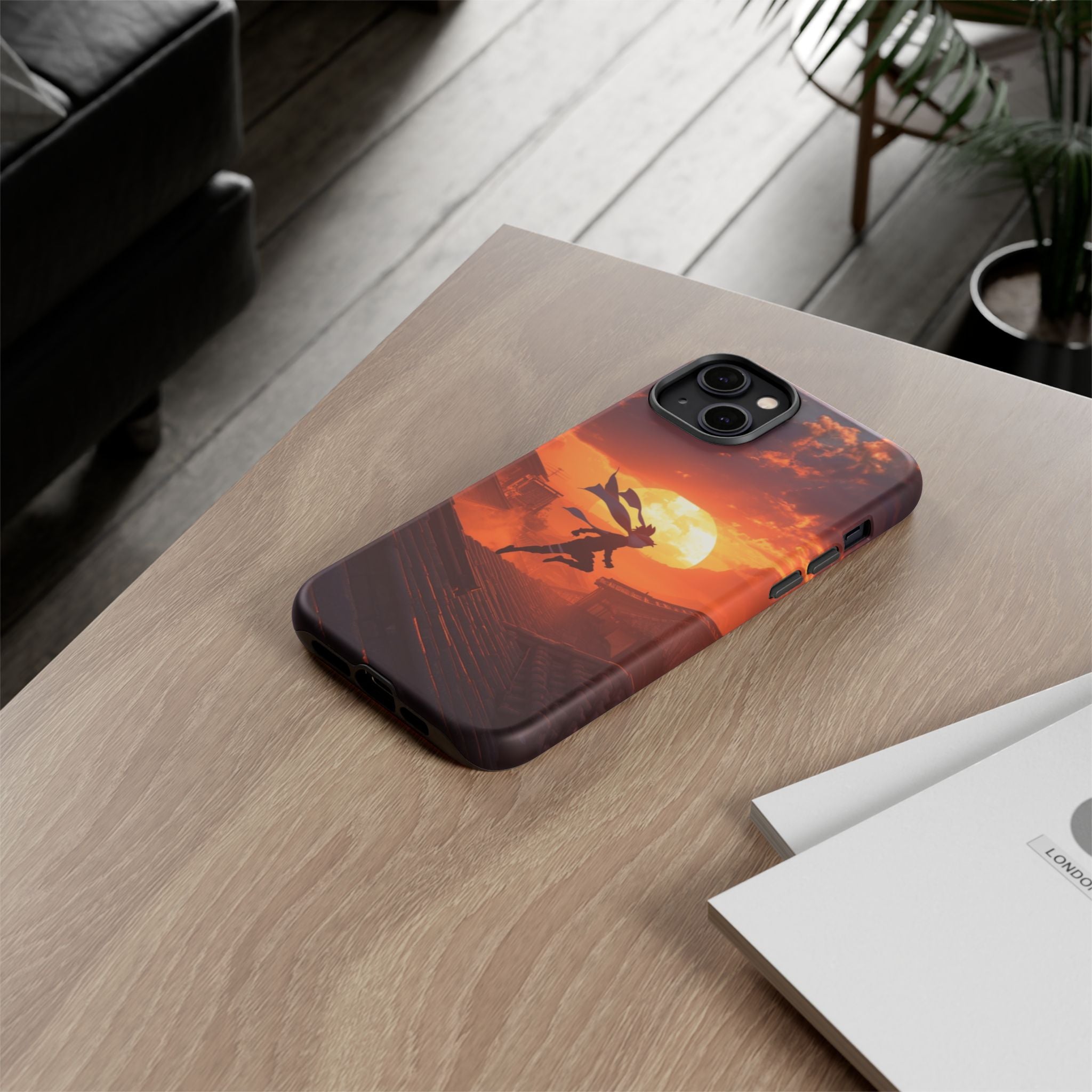 Ninja Sunset - Tough Phone Case