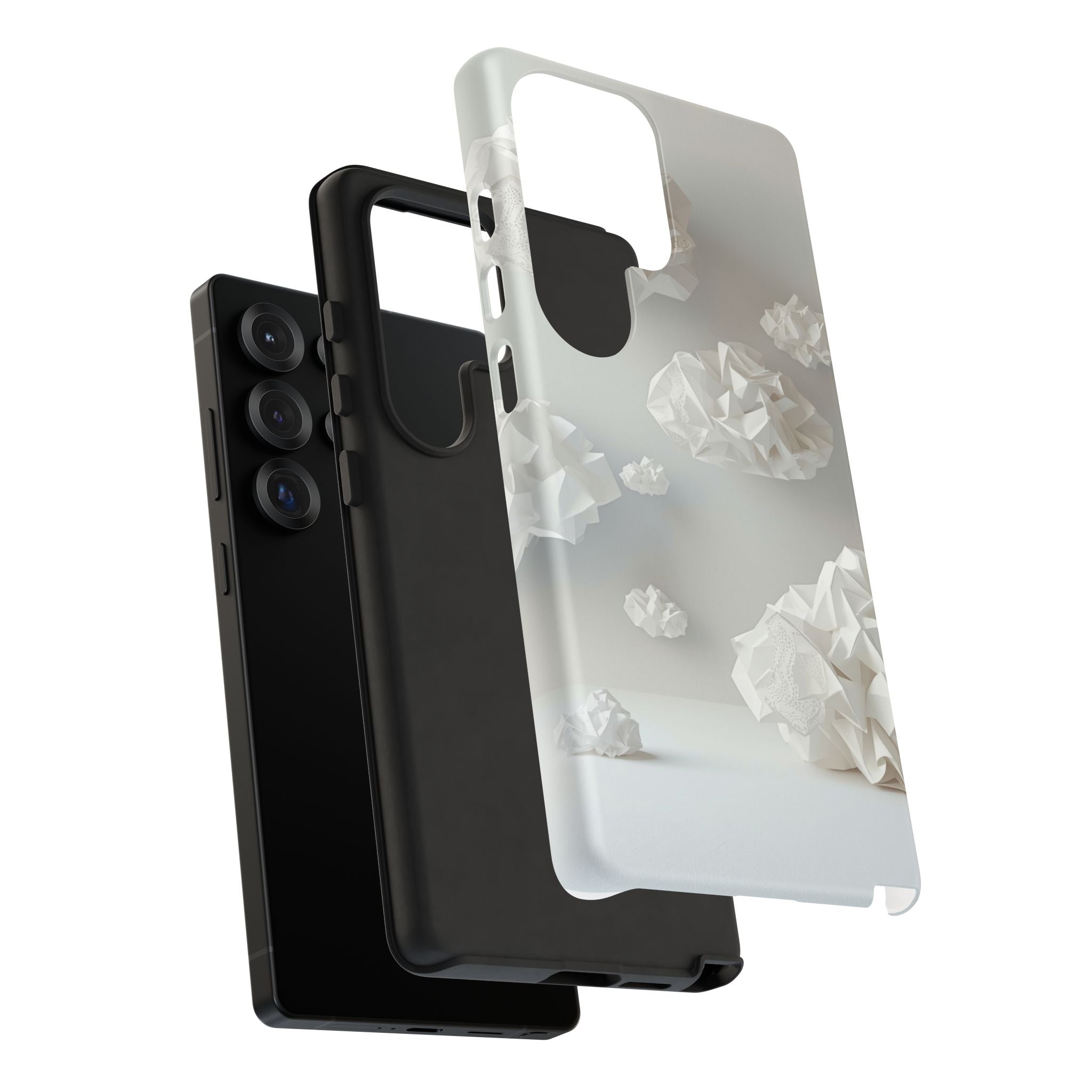 Origami Clouds - Tough Phone Case