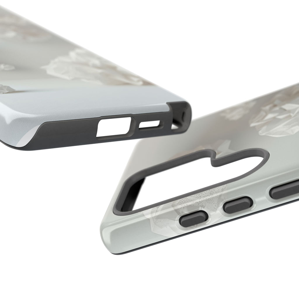 Origami Clouds - Tough Phone Case