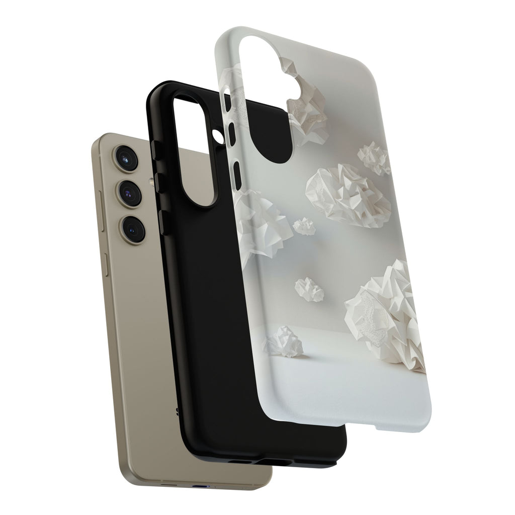 Origami Clouds - Tough Phone Case