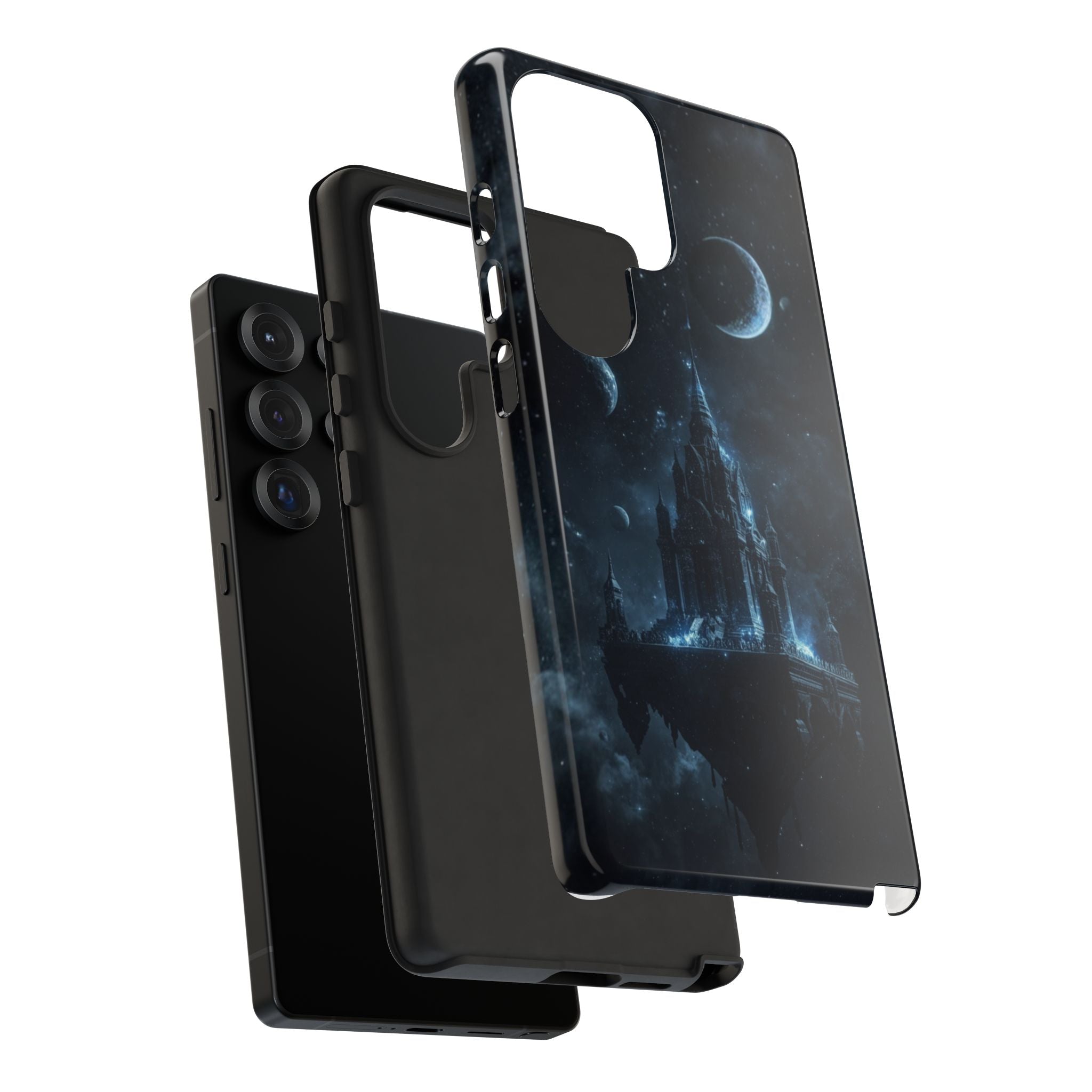Dark Floating Castle - Tough Phone Case