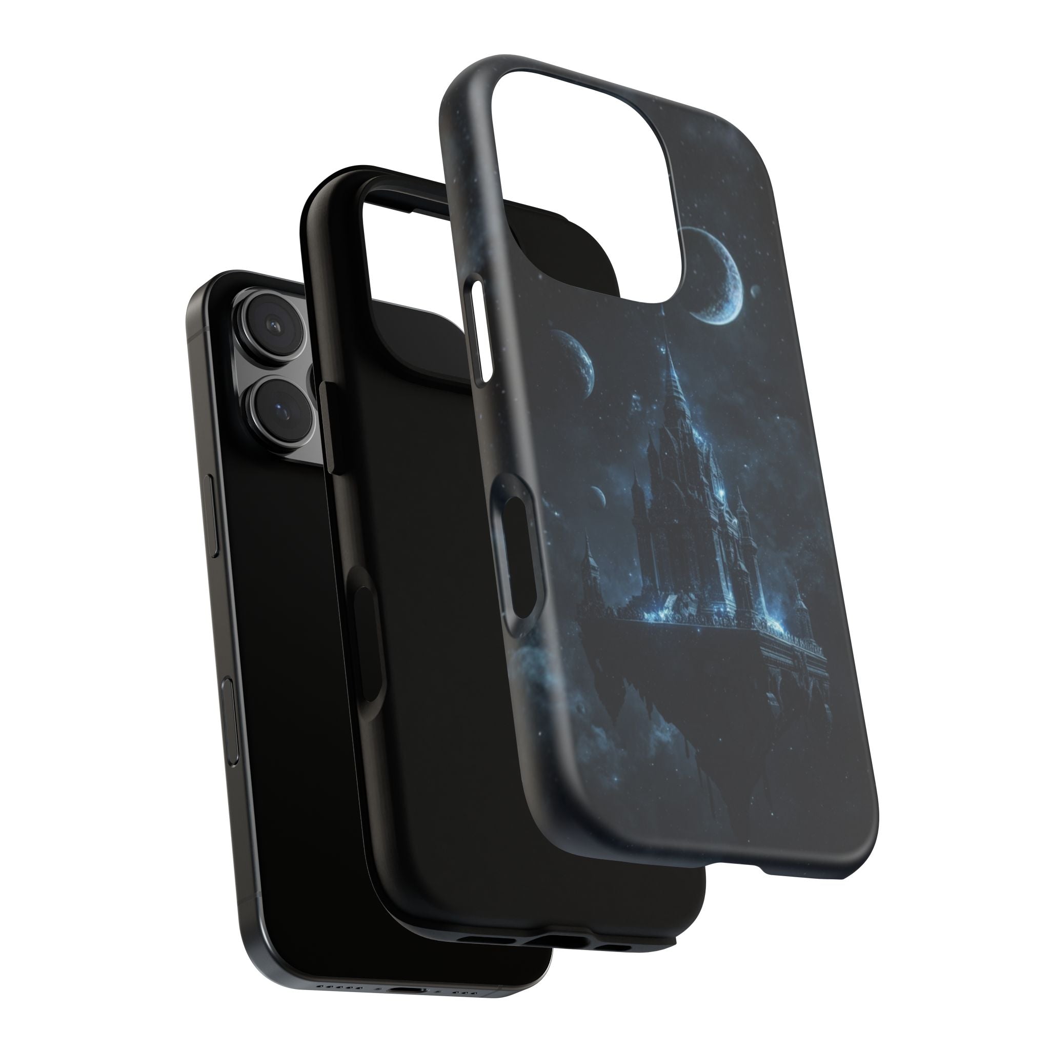 Dark Floating Castle - Tough Phone Case