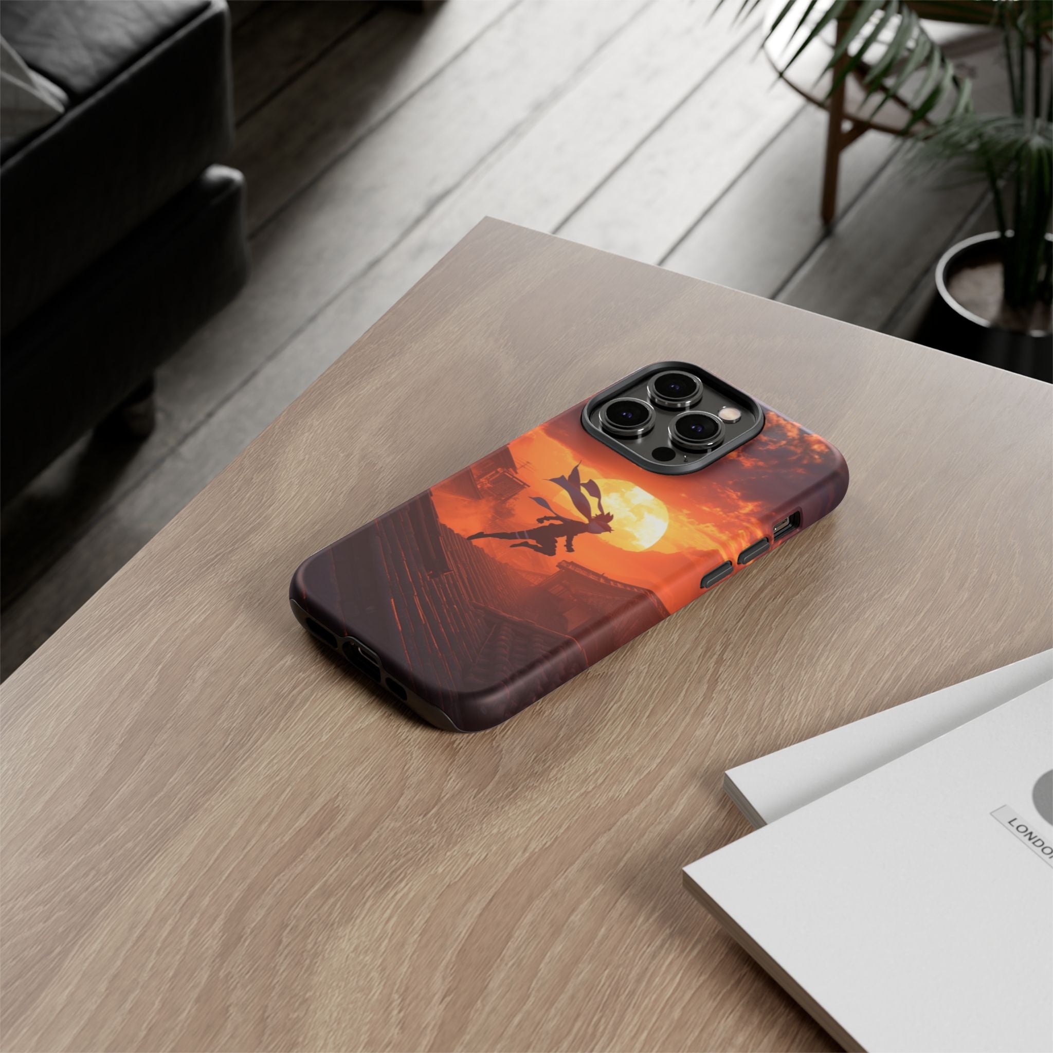 Ninja Sunset - Tough Phone Case