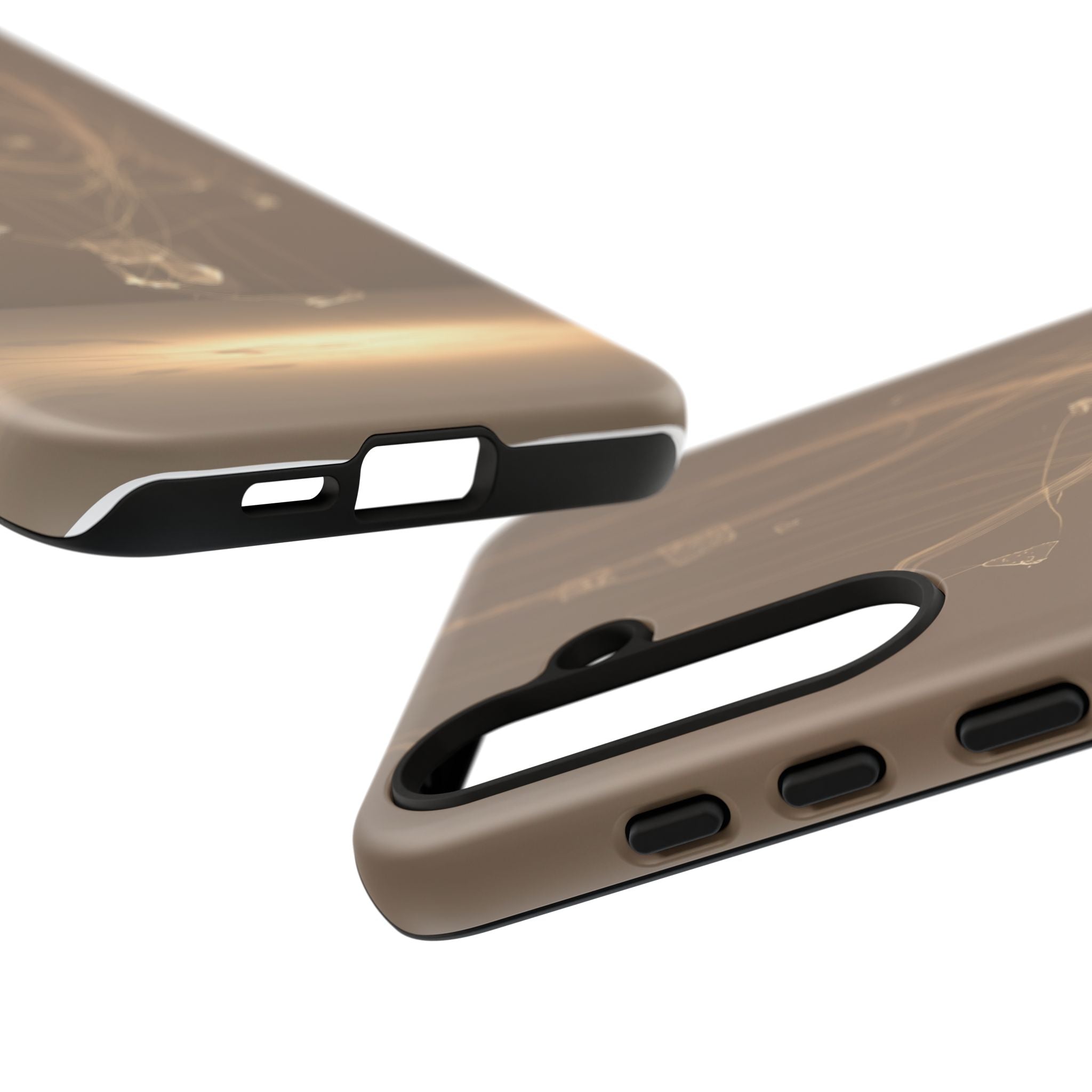 Minimal Swirl - Tough Phone Case