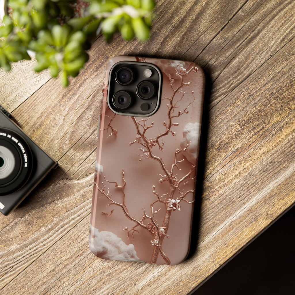 Metallic Tree - Tough Phone Case