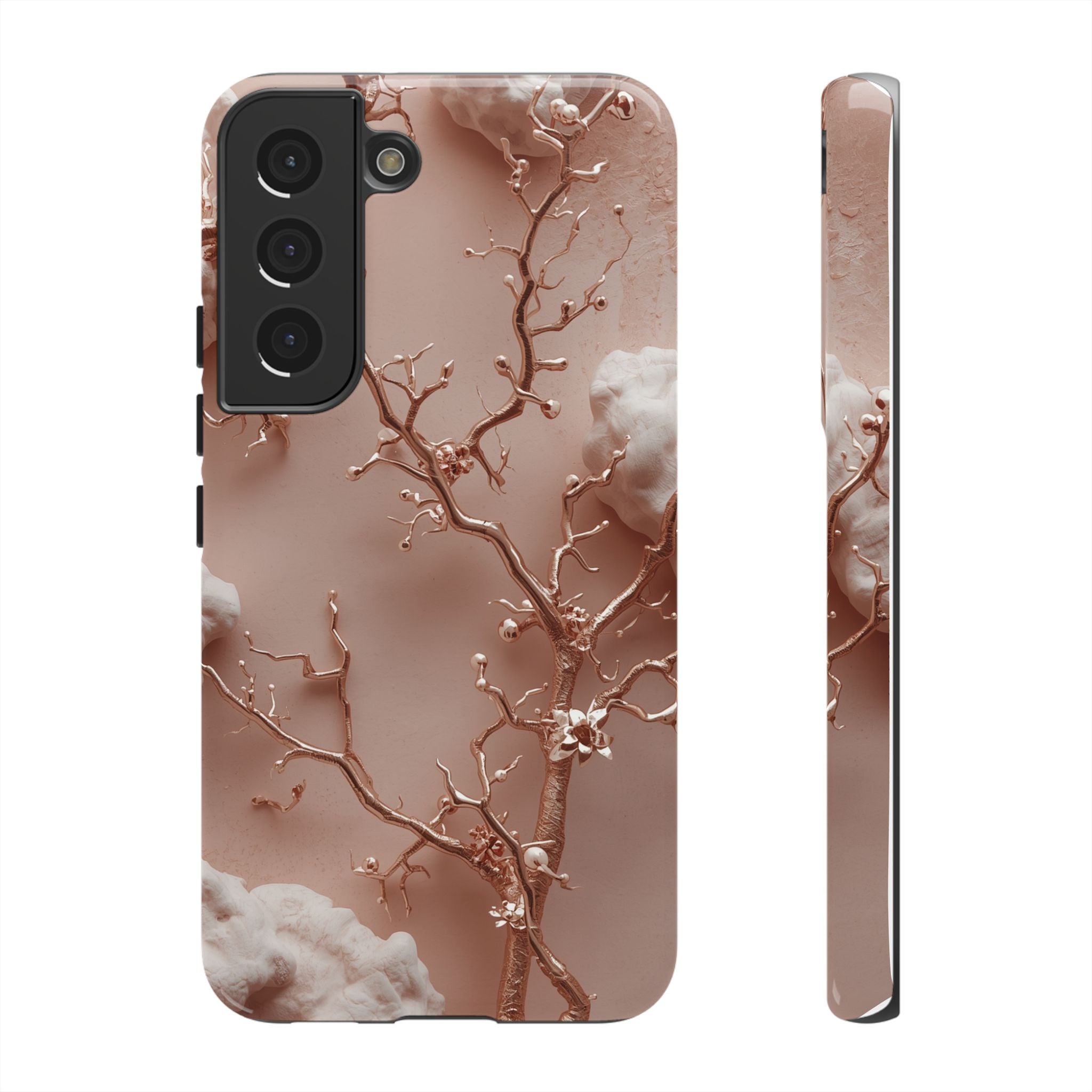 Metallic Tree - Tough Phone Case