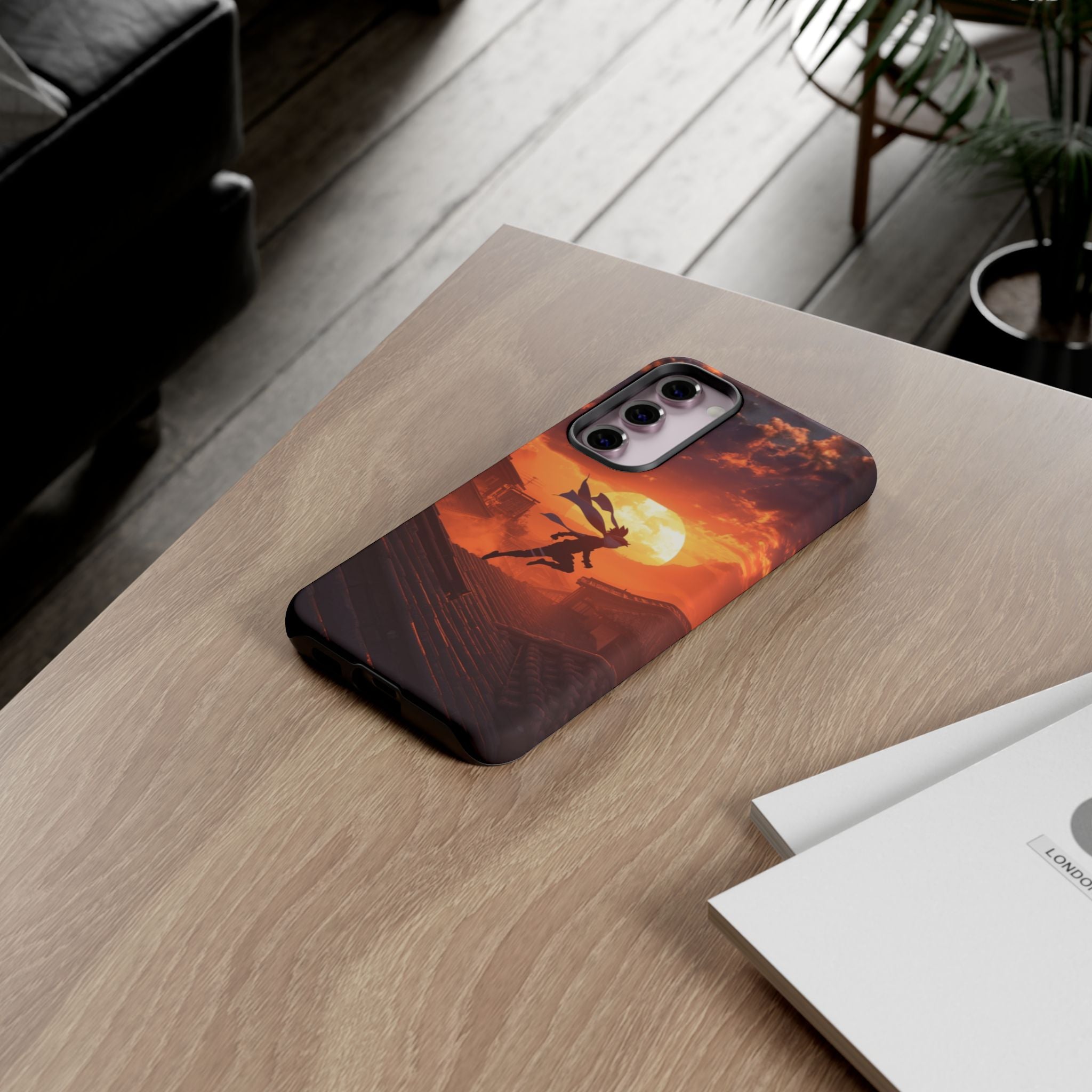 Ninja Sunset - Tough Phone Case