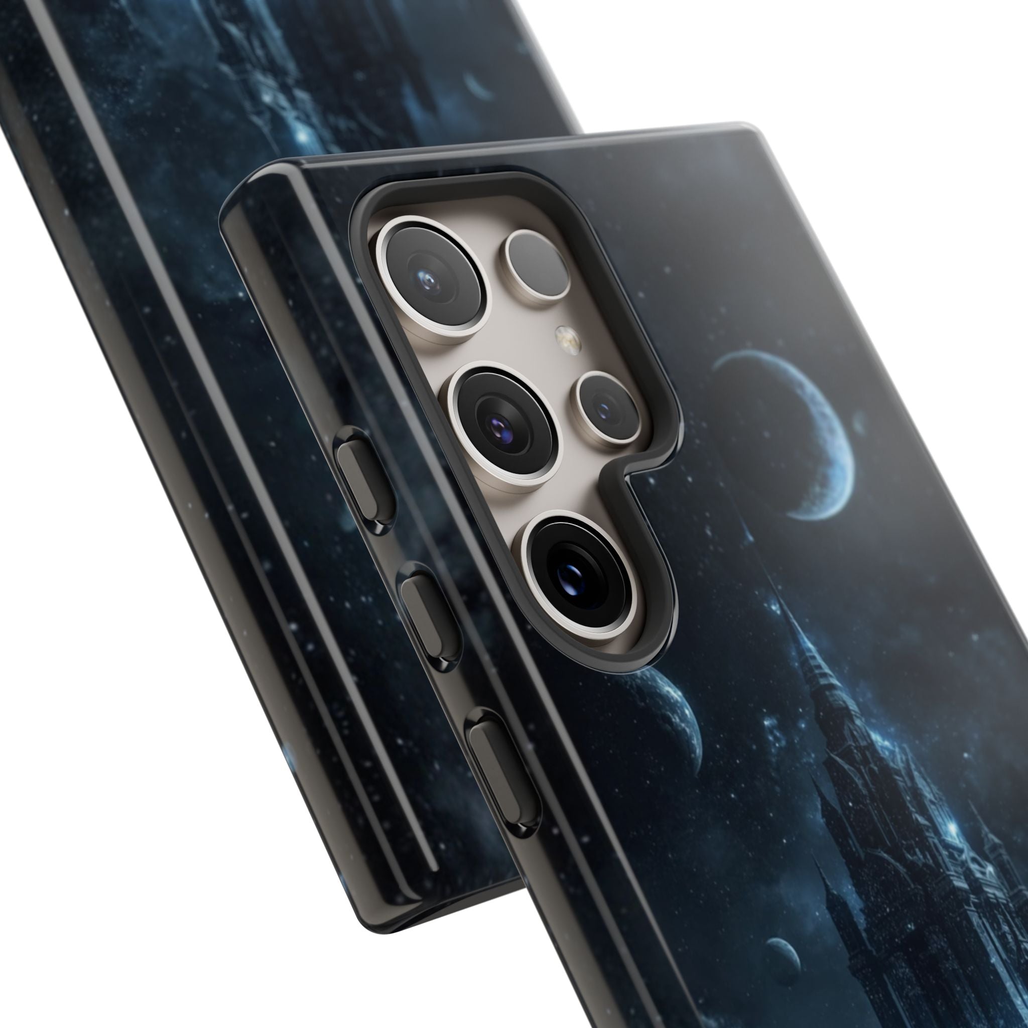 Dark Floating Castle - Tough Phone Case