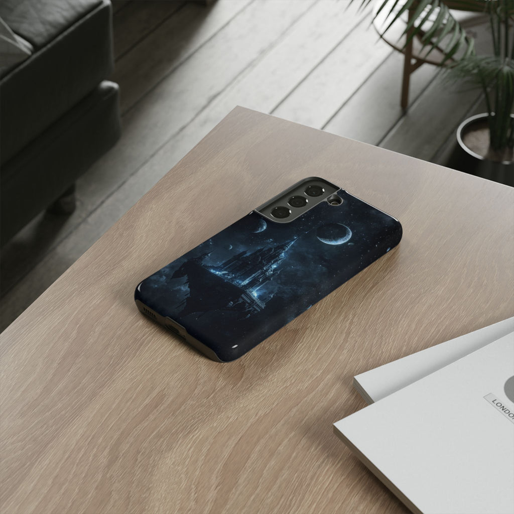 Dark Floating Castle - Tough Phone Case