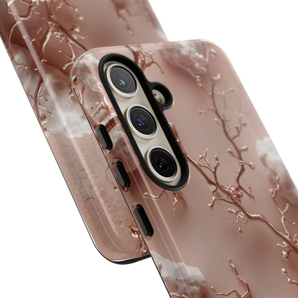 Metallic Tree - Tough Phone Case