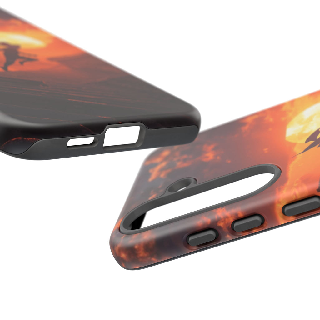 Ninja Sunset - Tough Phone Case