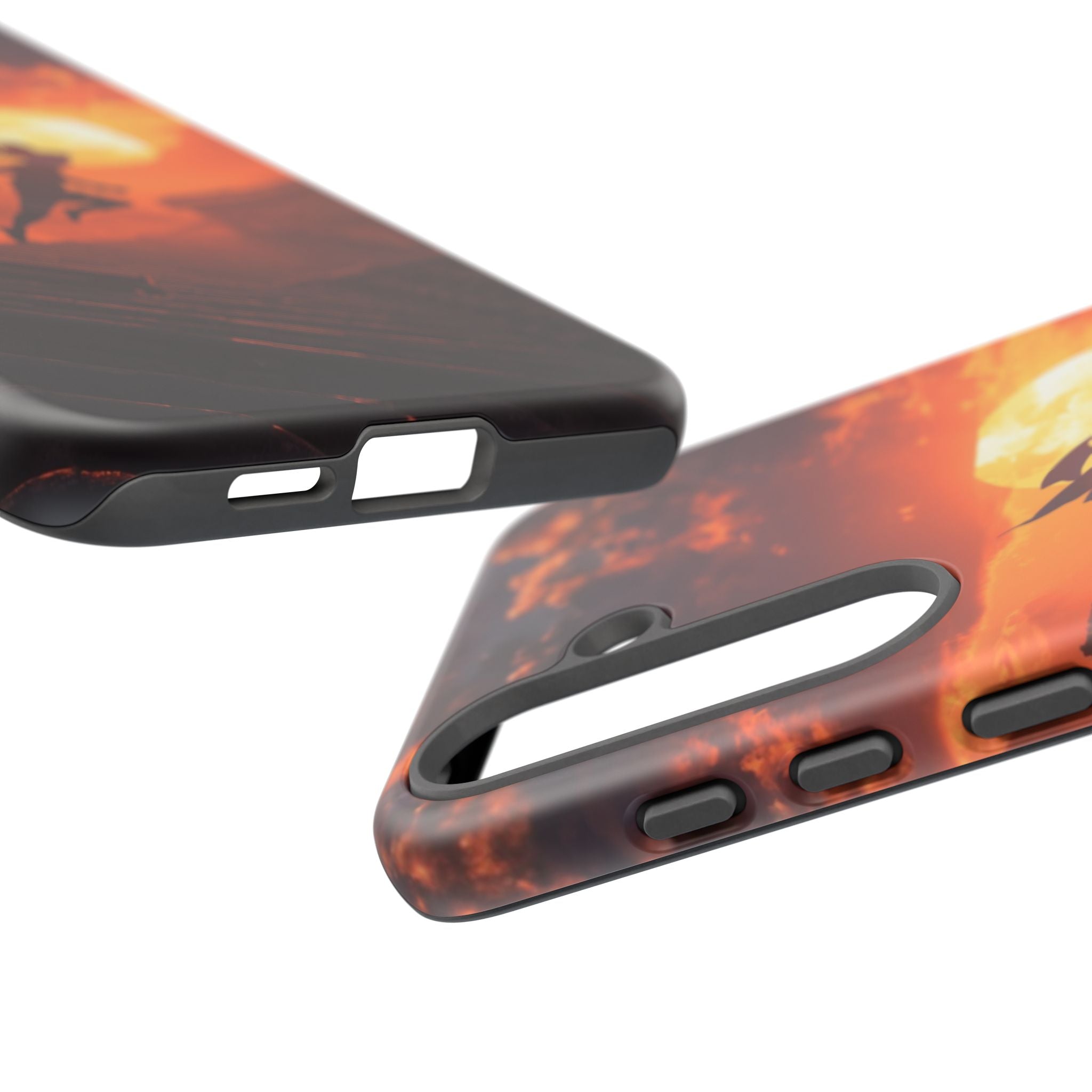 Ninja Sunset - Tough Phone Case
