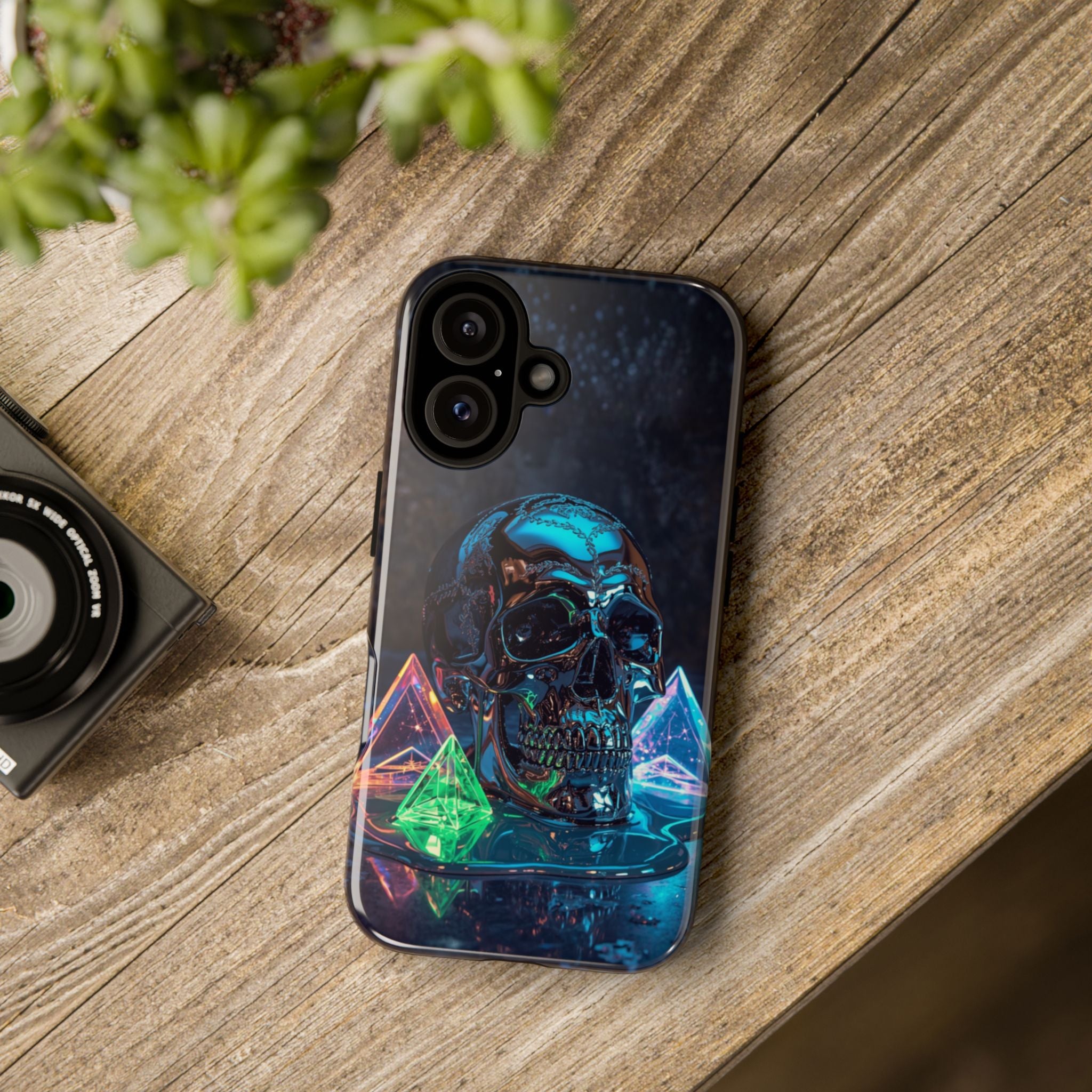 Neon Skull - Gothic Tough Case