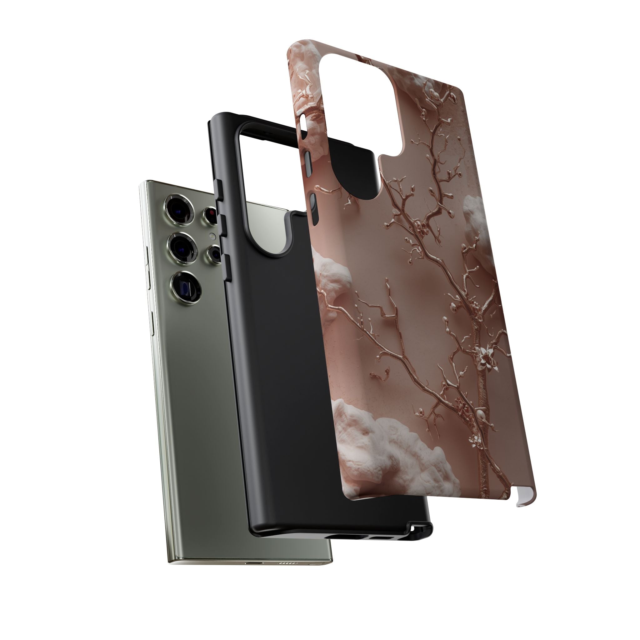 Metallic Tree - Tough Phone Case