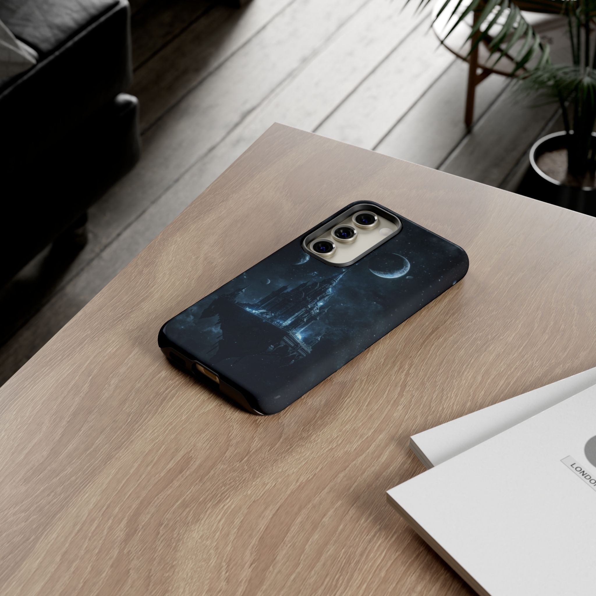 Dark Floating Castle - Tough Phone Case