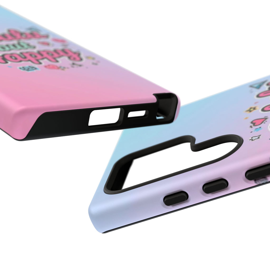Delulu but Happy - Tough Phone Case