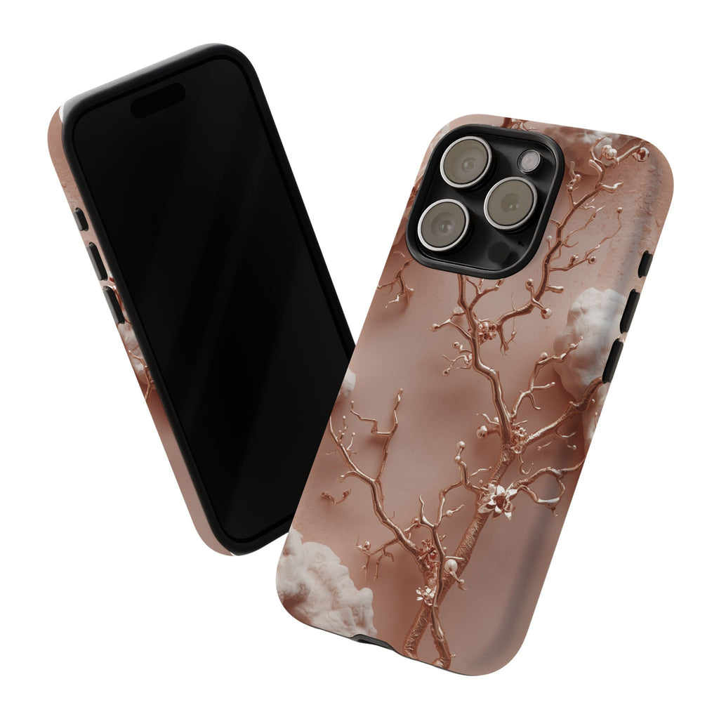 Metallic Tree - Tough Phone Case
