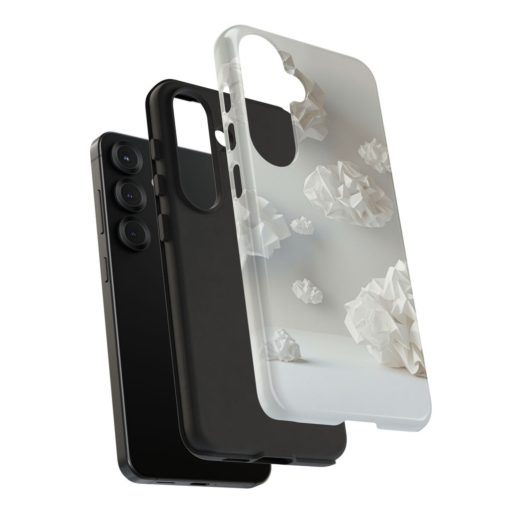 Origami Clouds - Tough Phone Case