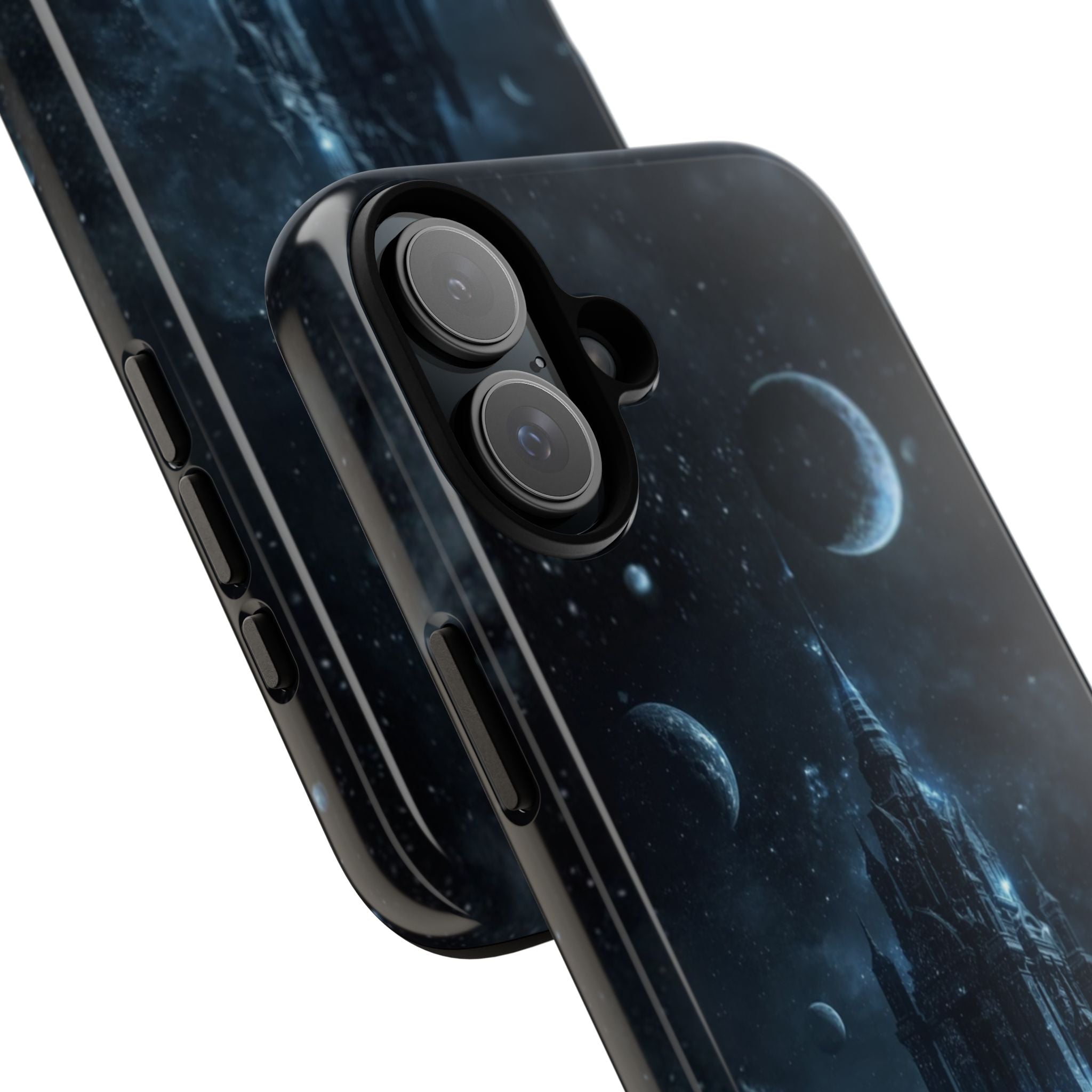 Dark Floating Castle - Tough Phone Case