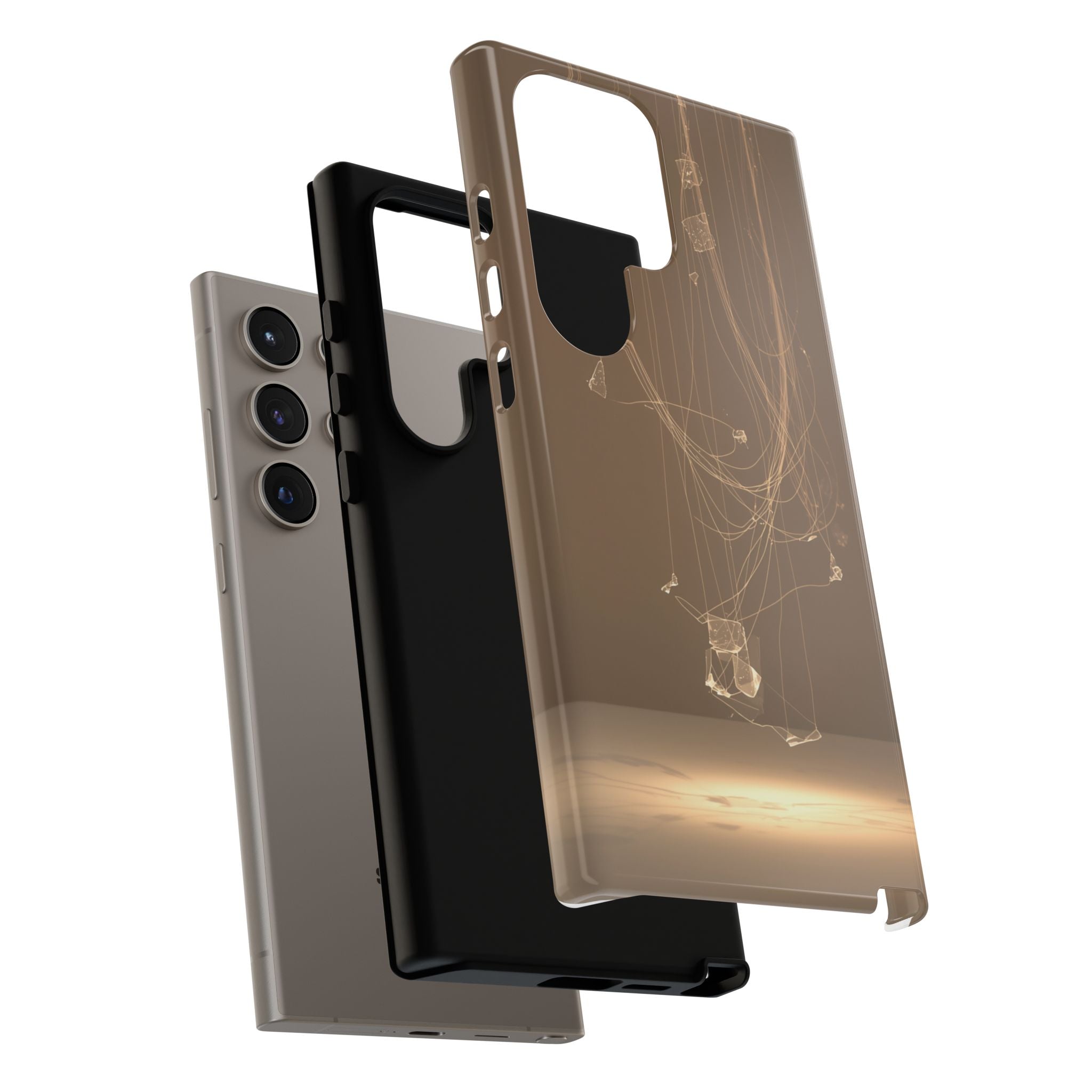 Minimal Swirl - Tough Phone Case