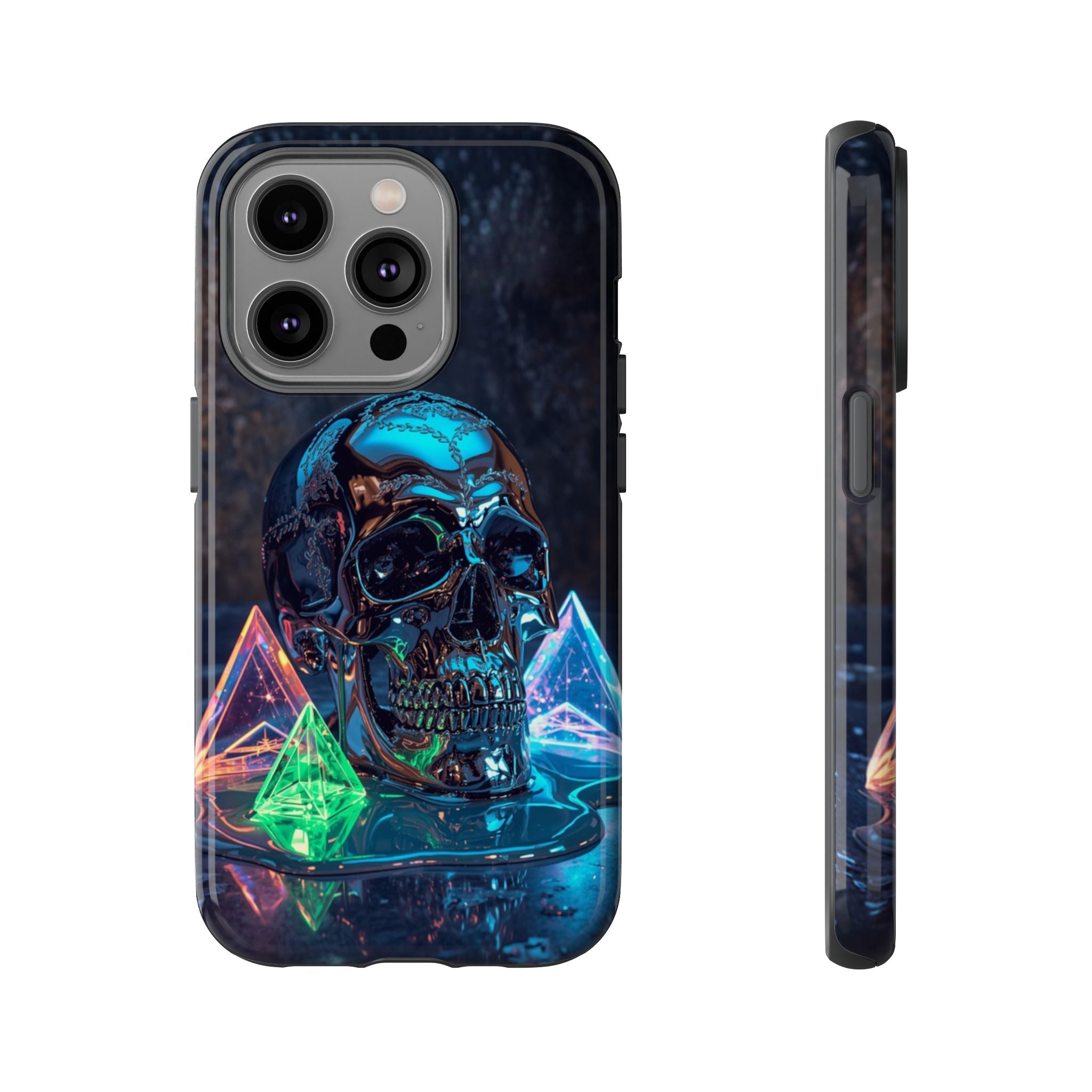 Neon Skull - Gothic Tough Case