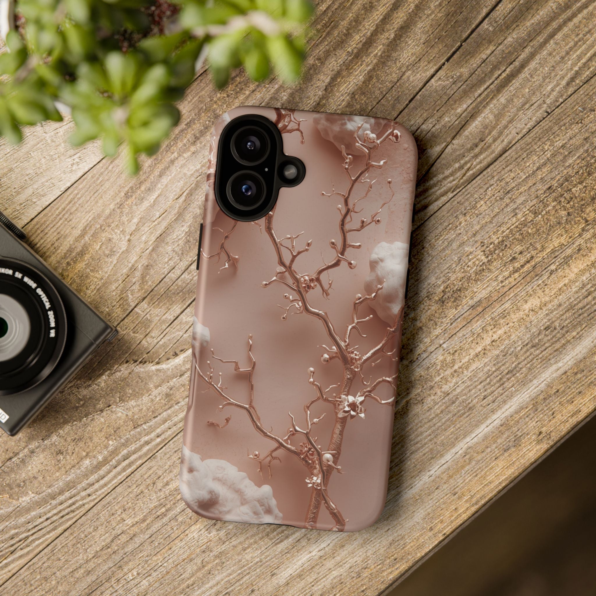 Metallic Tree - Tough Phone Case