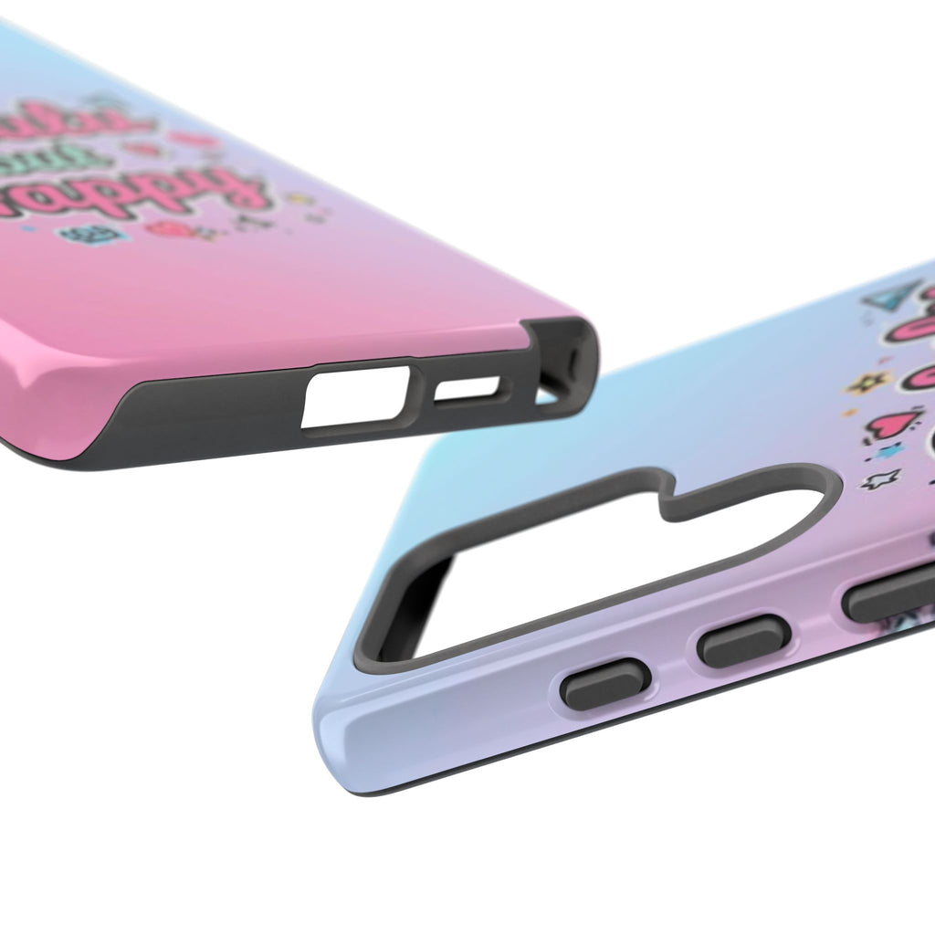 Delulu but Happy - Tough Phone Case