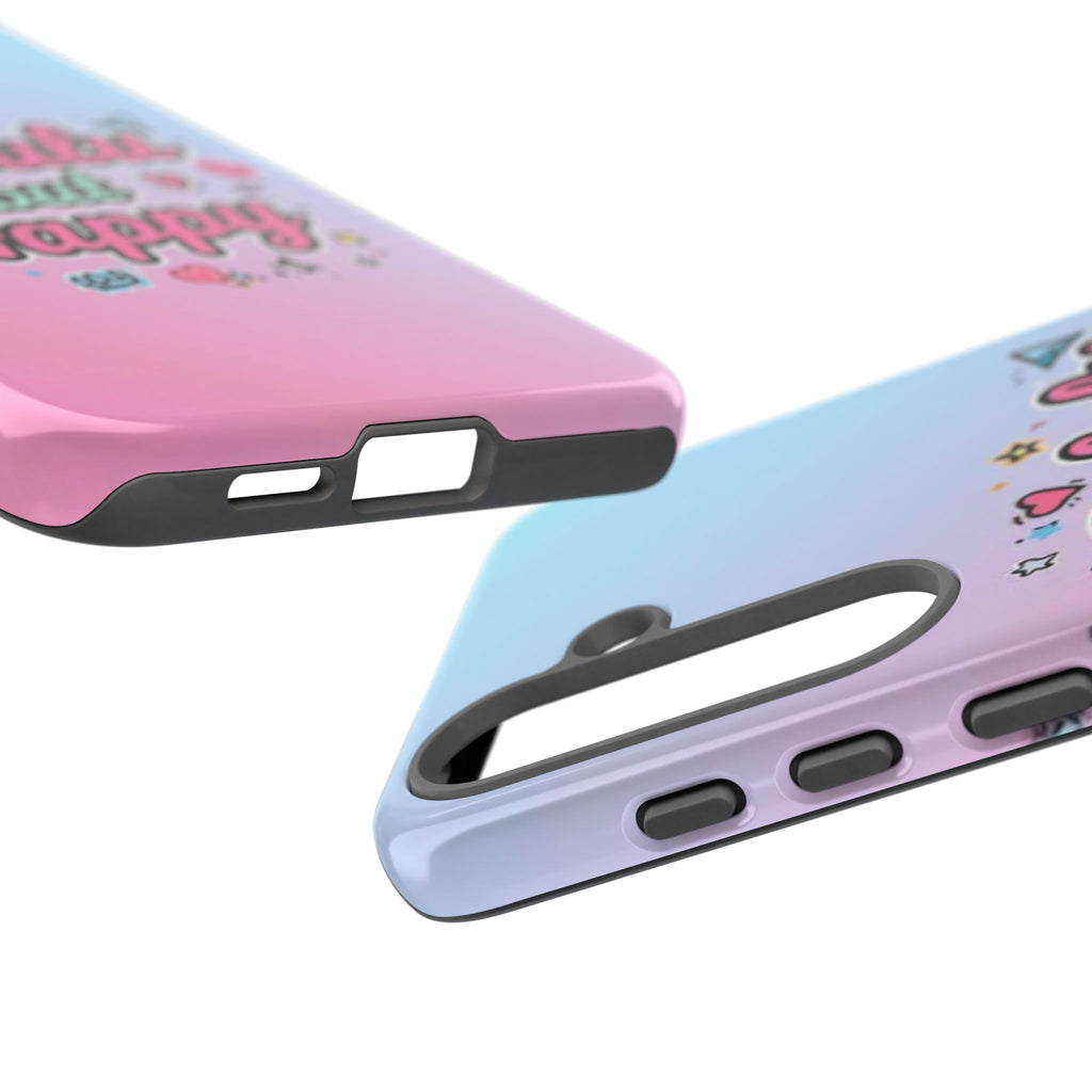 Delulu but Happy - Tough Phone Case
