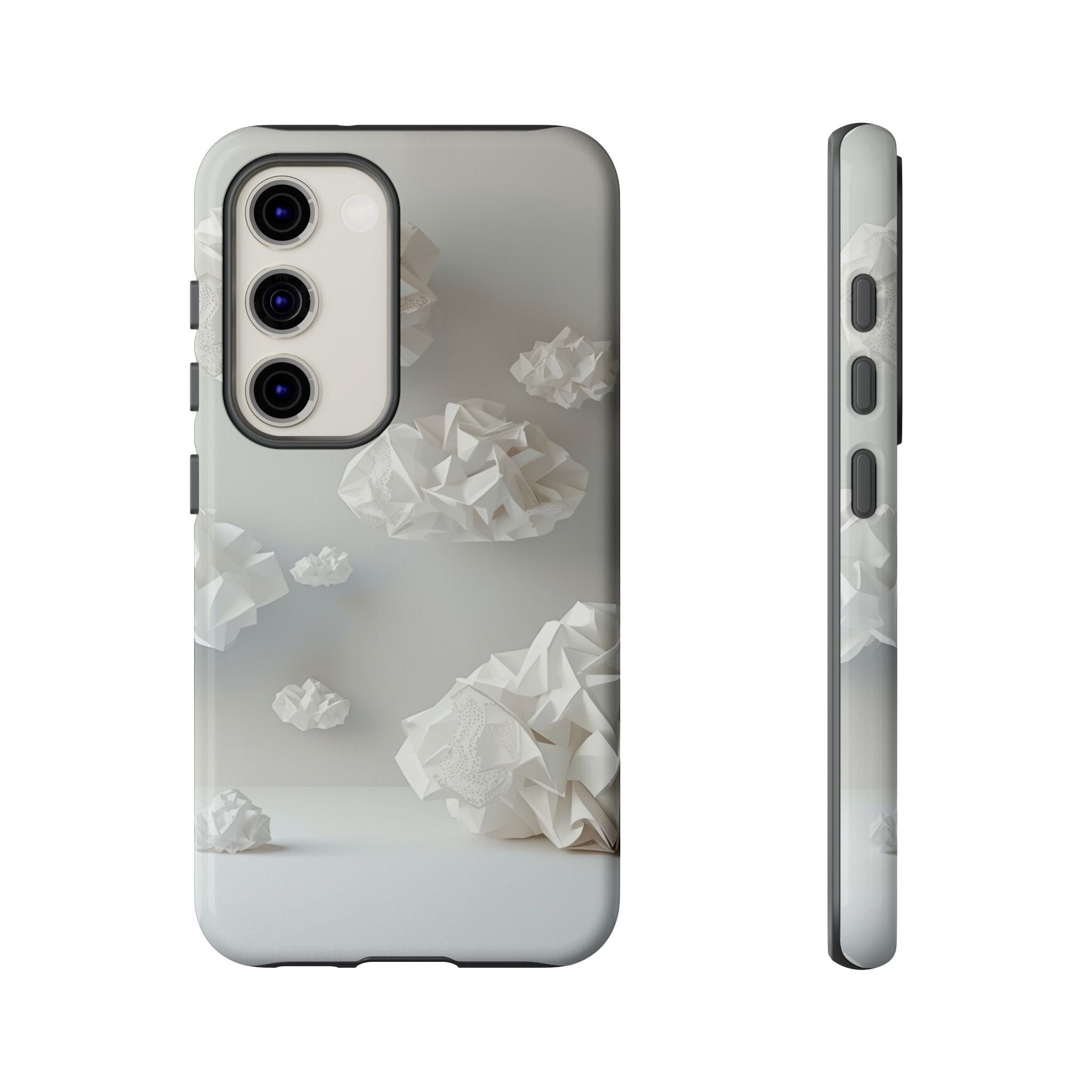 Origami Clouds - Tough Phone Case